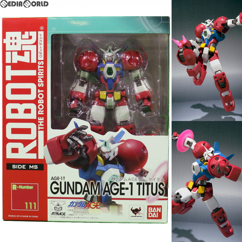 【中古即納】[FIG] ROBOT魂(SIDE MS) ガンダムAGE-1 タイタス 機動戦士ガンダムAGE(エイジ) 完成品 可動フィギュア バンダイ(20120128)