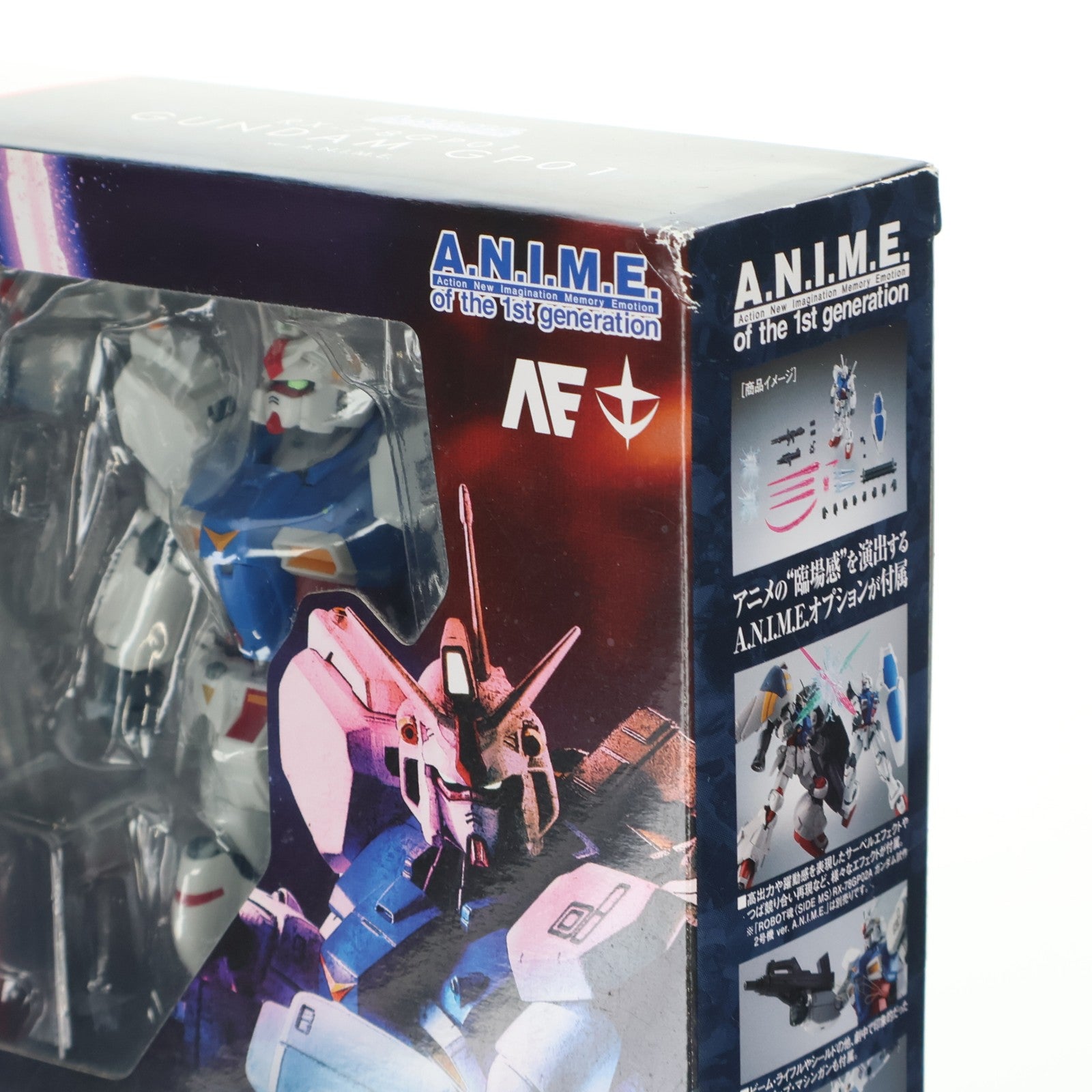 【中古即納】[FIG] ROBOT魂(SIDE MS) RX-78GP01 ガンダム試作1号機 ver. A.N.I.M.E. 機動戦士ガンダム0083 STARDUST MEMORY 完成品 可動フィギュア バンダイスピリッツ(20190720)