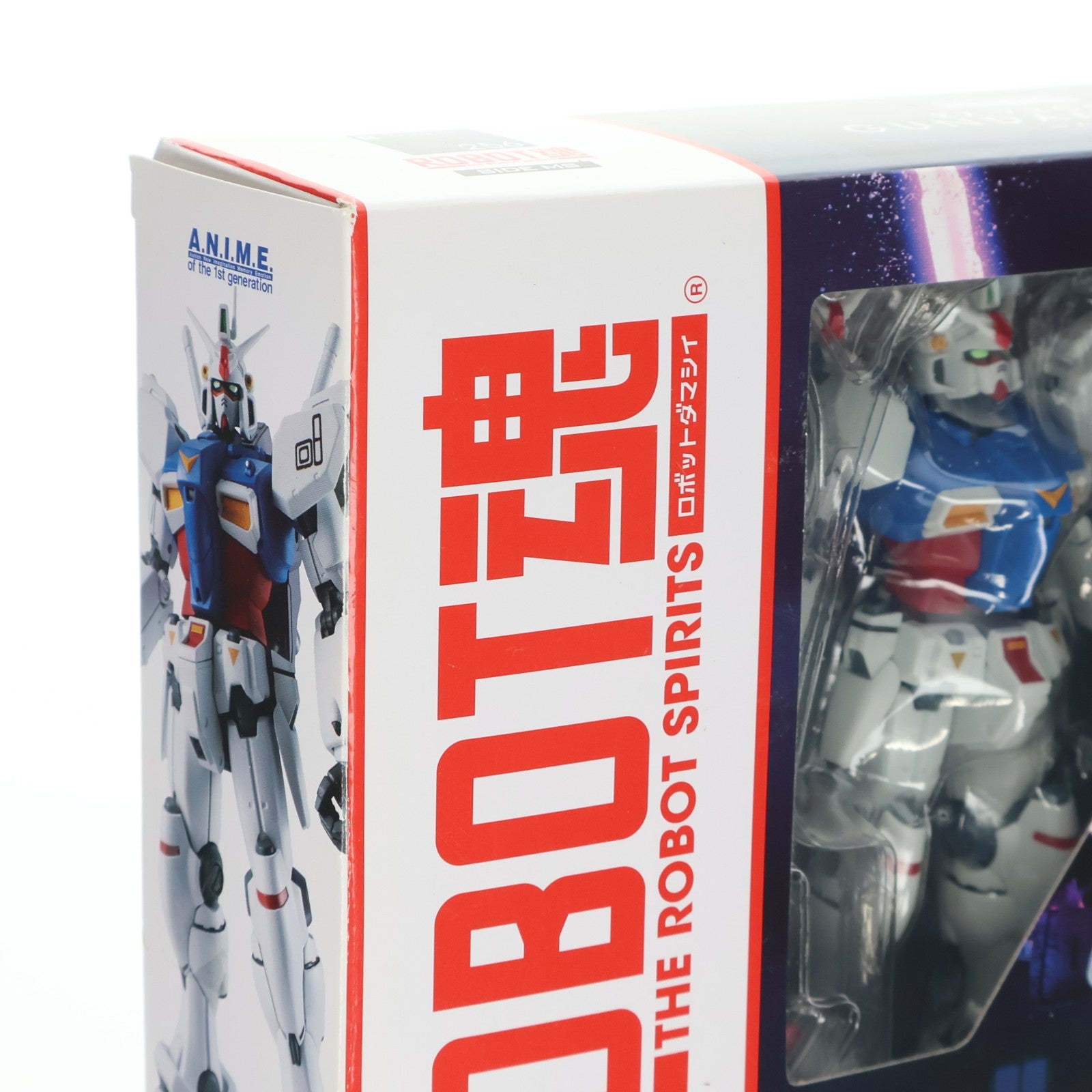【中古即納】[FIG] ROBOT魂(SIDE MS) RX-78GP01 ガンダム試作1号機 ver. A.N.I.M.E. 機動戦士ガンダム0083 STARDUST MEMORY 完成品 可動フィギュア バンダイスピリッツ(20190720)