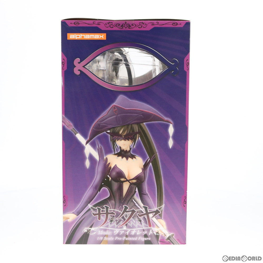 【中古即納】[FIG] サクヤ -Mode:ヴァイオレット- シャイニング・アーク 1/8 完成品 フィギュア(AX-0096) アルファマックス(20140822)