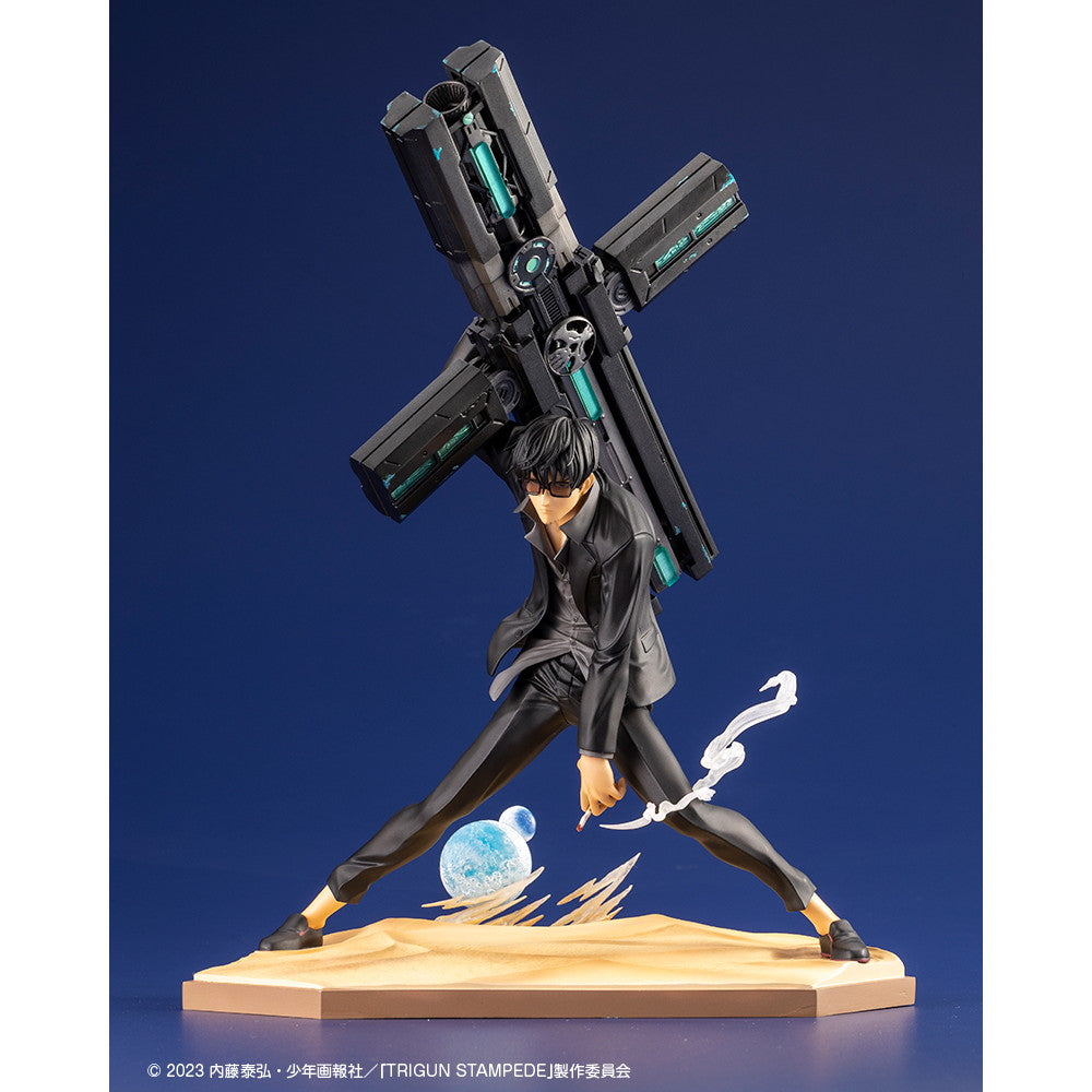 【中古即納】[FIG] ARTFX J ニコラス・D・ウルフウッド TRIGUN STAMPEDE Ver. TRIGUN STAMPEDE(トライガン スタンピード) 1/8 完成品 フィギュア(PV274) コトブキヤ(20251225)