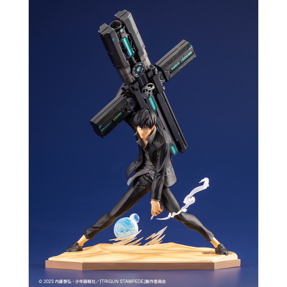 【中古即納】[FIG] ARTFX J ニコラス・D・ウルフウッド TRIGUN STAMPEDE Ver. TRIGUN STAMPEDE(トライガン スタンピード) 1/8 完成品 フィギュア(PV274) コトブキヤ(20251225)