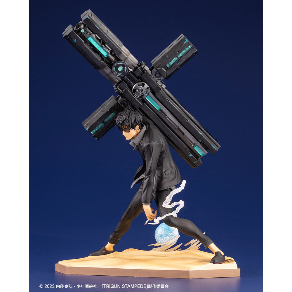 【中古即納】[FIG] ARTFX J ニコラス・D・ウルフウッド TRIGUN STAMPEDE Ver. TRIGUN STAMPEDE(トライガン スタンピード) 1/8 完成品 フィギュア(PV274) コトブキヤ(20251225)