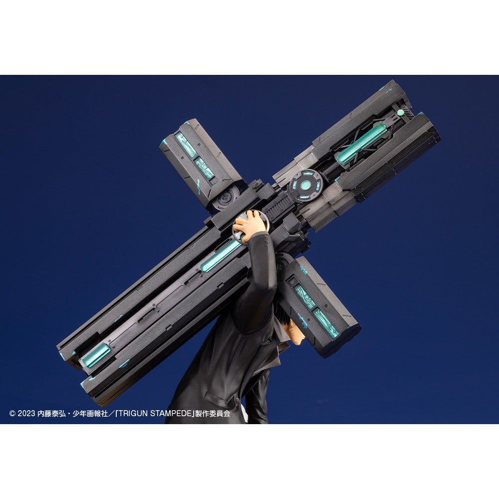 【中古即納】[FIG] ARTFX J ニコラス・D・ウルフウッド TRIGUN STAMPEDE Ver. TRIGUN STAMPEDE(トライガン スタンピード) 1/8 完成品 フィギュア(PV274) コトブキヤ(20251225)