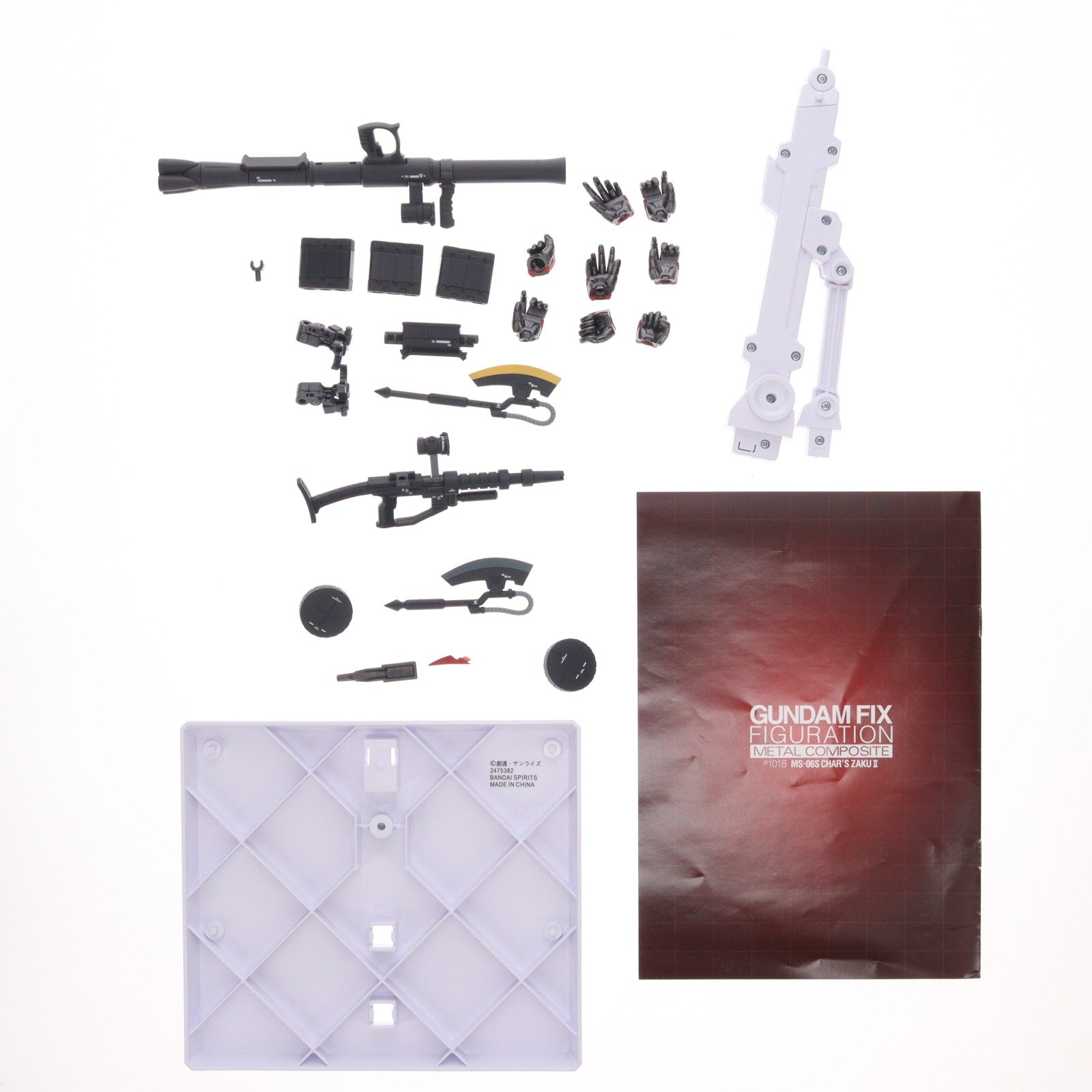 【中古即納】[FIG] GUNDAM FIX FIGURATION METAL COMPOSITE MS-06S シャア専用ザクII 機動戦士ガンダム 完成品 可動フィギュア バンダイスピリッツ(20190810)
