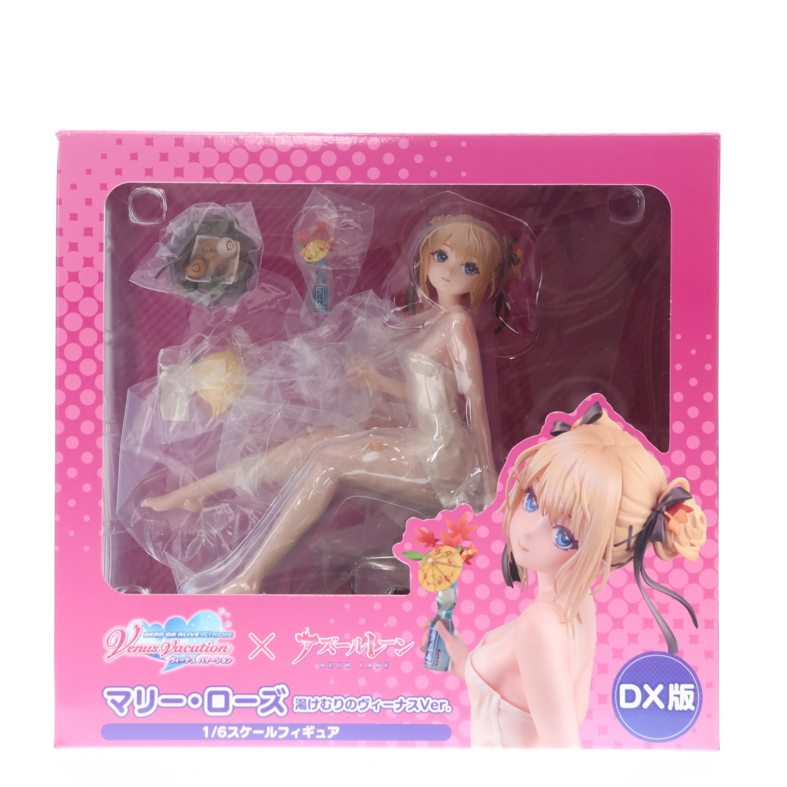 【中古即納】[FIG] マリー・ローズ 湯けむりのヴィーナスver. DX版 アズールレーン×DEAD OR ALIVE Xtreme Venus Vacation 1/6 完成品 フィギュア KT model+メーカーECサイト&あみあみ限定 KT model+/コーエーテクモゲームス(20251226)