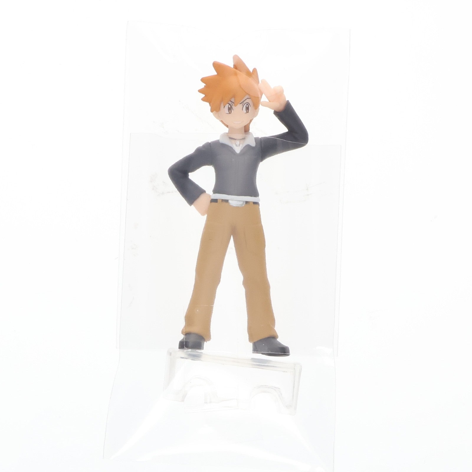 【中古即納】[FIG] (単品)(食玩) 6.グリーン(HGSSver.) ポケモンスケールワールド カントー地方2 ポケットモンスター 1/20 フィギュア バンダイ(20200629)