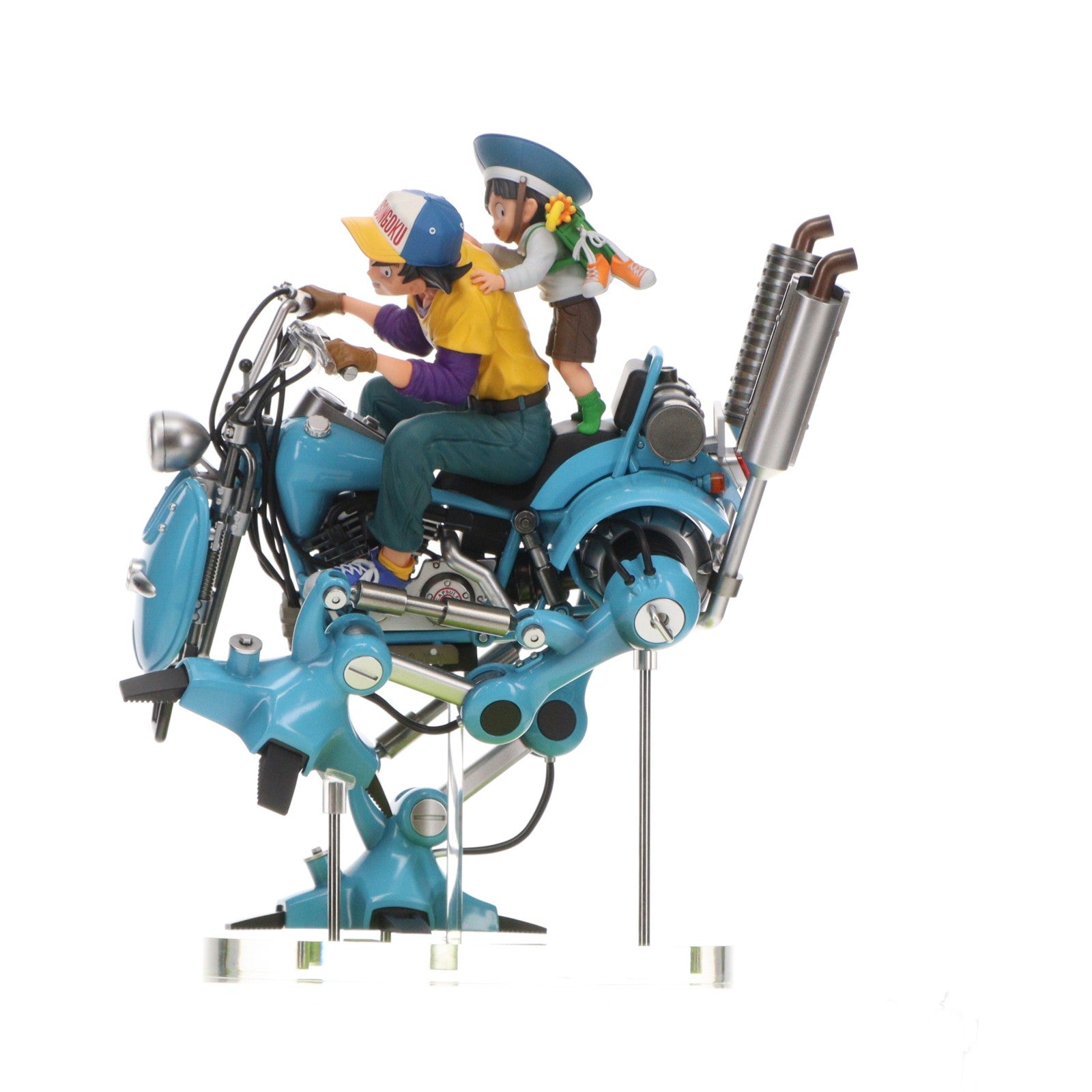 【中古即納】[FIG] DESKTOP REAL McCOY EX(デスクトップリアルマッコイEX) 孫悟空&悟飯&二足歩行ロボット ドラゴンボールZ 完成品 フィギュア メガハウス(20240131)