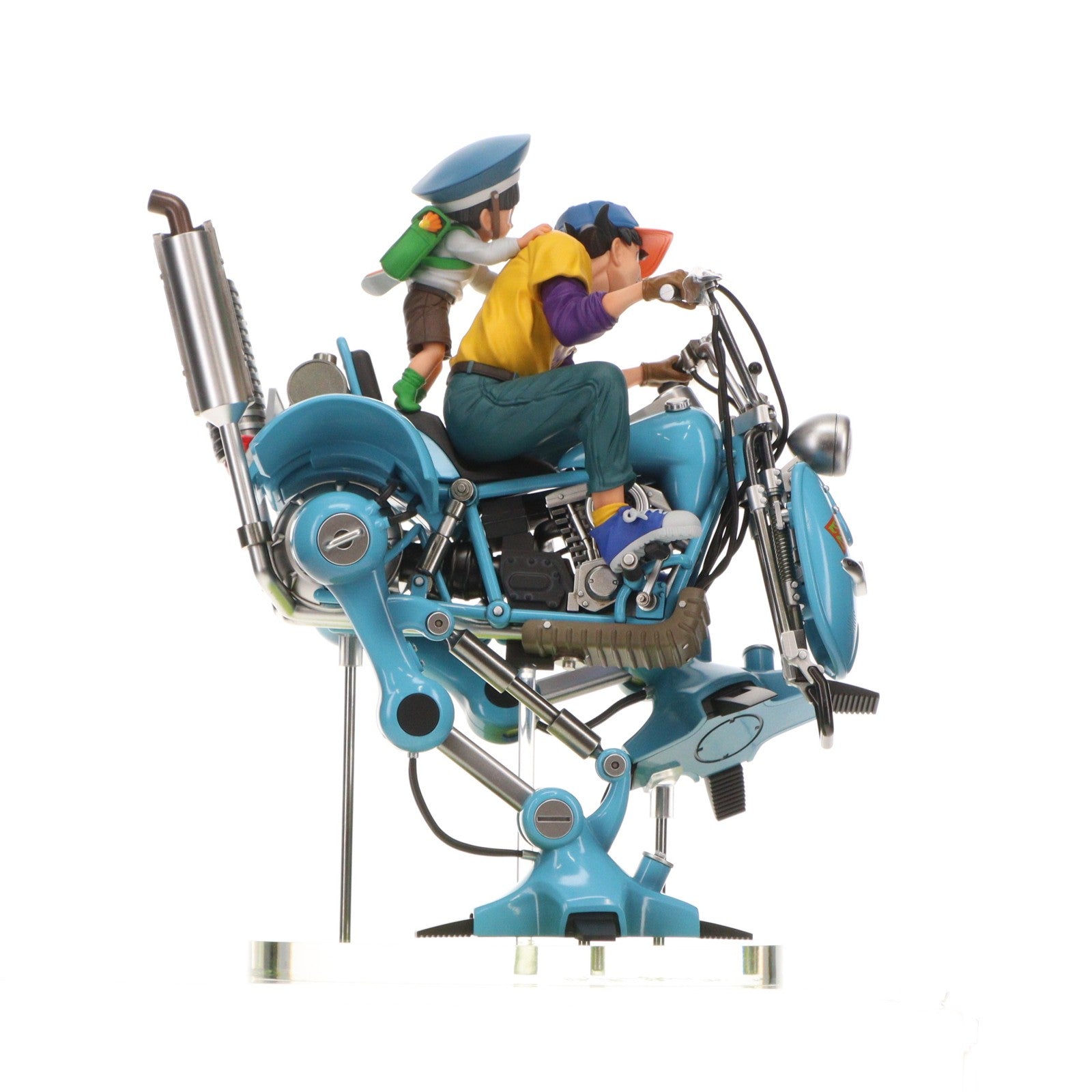 【中古即納】[FIG] DESKTOP REAL McCOY EX(デスクトップリアルマッコイEX) 孫悟空&悟飯&二足歩行ロボット ドラゴンボールZ 完成品 フィギュア メガハウス(20240131)