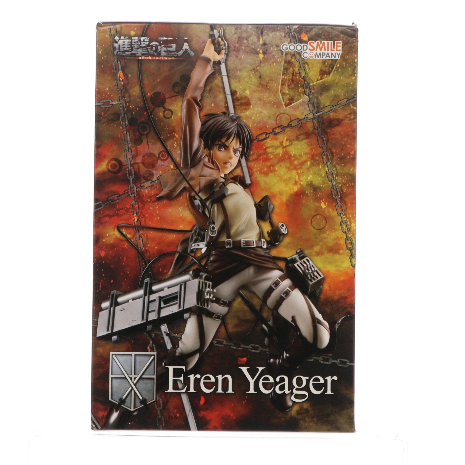 【中古即納】[FIG] エレン・イェーガー 進撃の巨人 1/8 完成品 フィギュア グッドスマイルカンパニー(20150725)