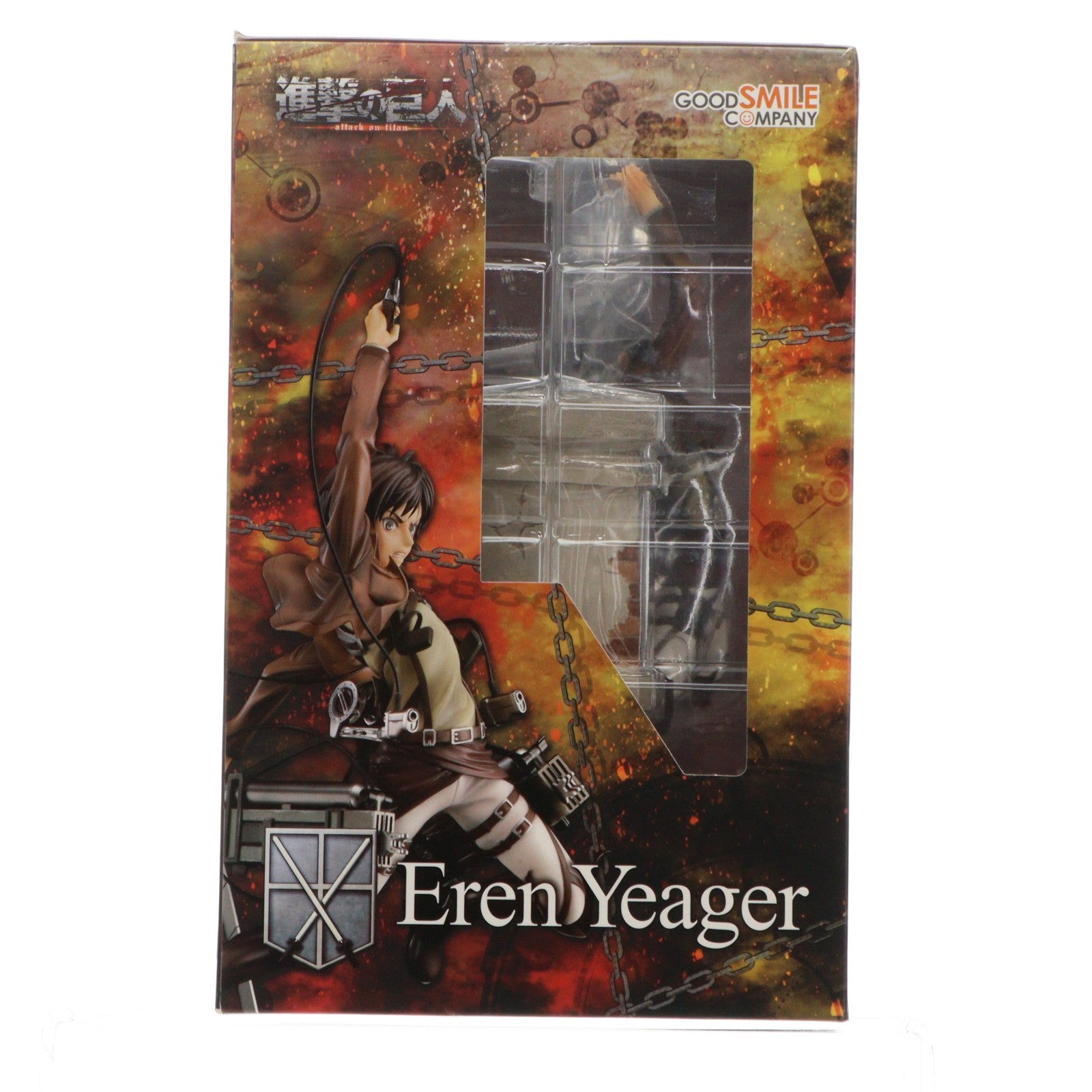 【中古即納】[FIG] エレン・イェーガー 進撃の巨人 1/8 完成品 フィギュア グッドスマイルカンパニー(20150725)