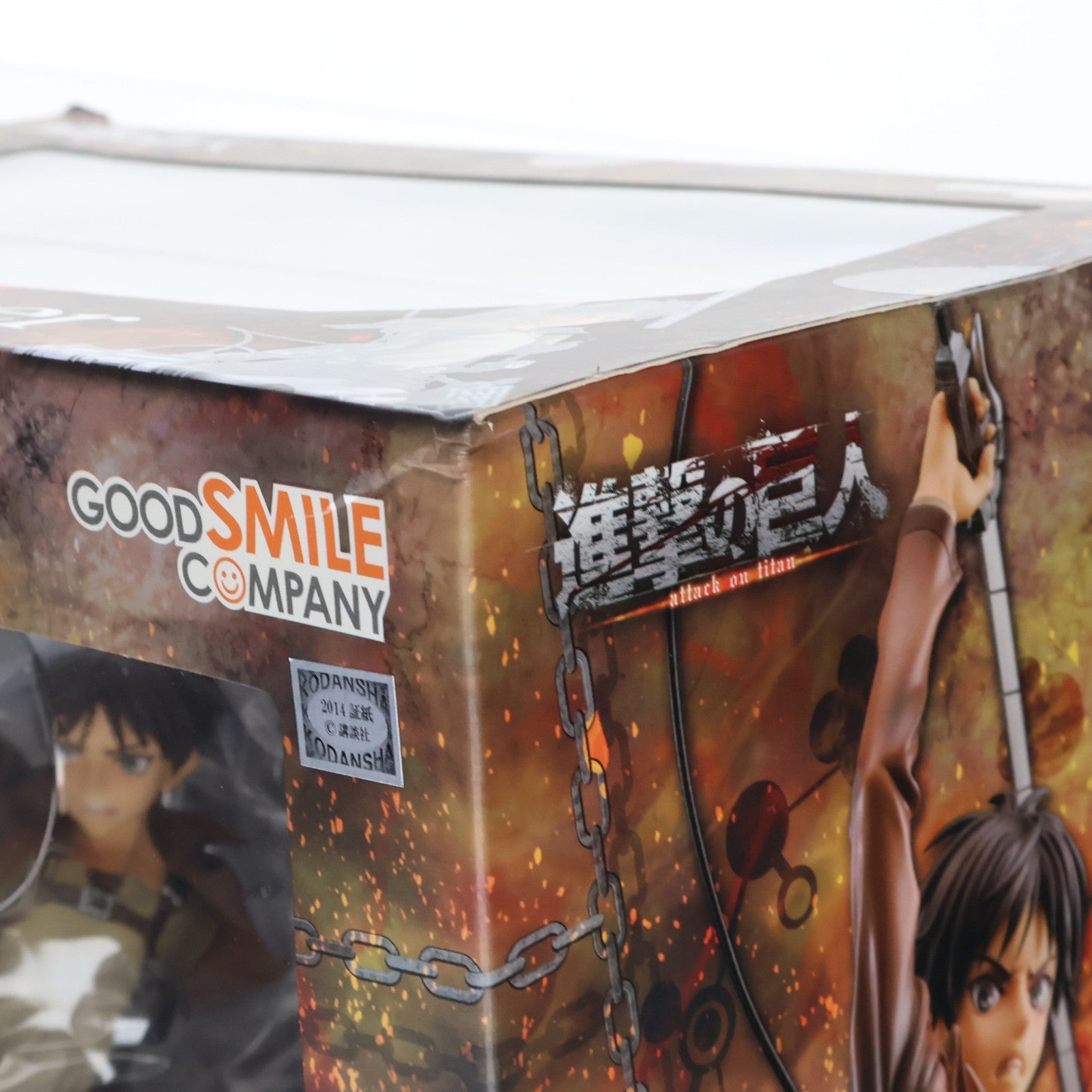 【中古即納】[FIG] エレン・イェーガー 進撃の巨人 1/8 完成品 フィギュア グッドスマイルカンパニー(20150725)