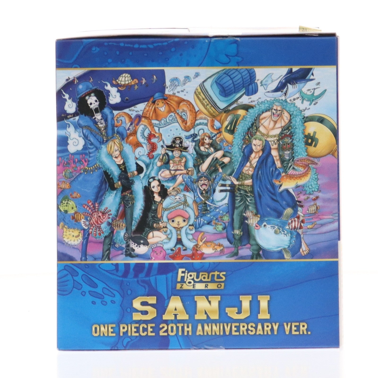【中古即納】[FIG] フィギュアーツZERO サンジ -ONE PIECE(ワンピース) 20周年 ver.- 完成品 フィギュア バンダイ(20171208)