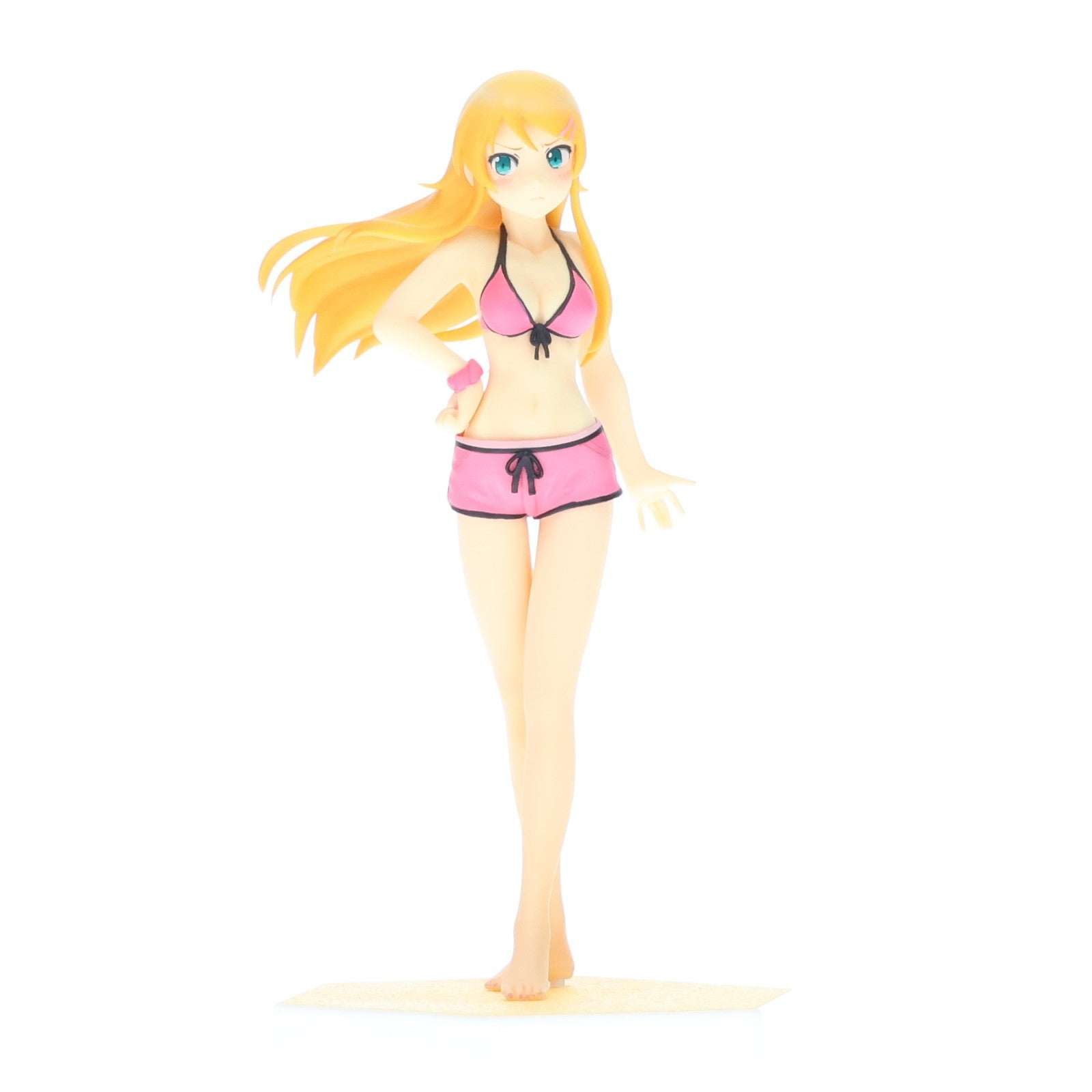 【中古即納】[FIG] BEACH QUEENS(ビーチクイーンズ) 高坂桐乃(こうさかきりの) 俺の妹がこんなに可愛いわけがない 1/10 完成品 フィギュア WAVE(ウェーブ)(20110601)