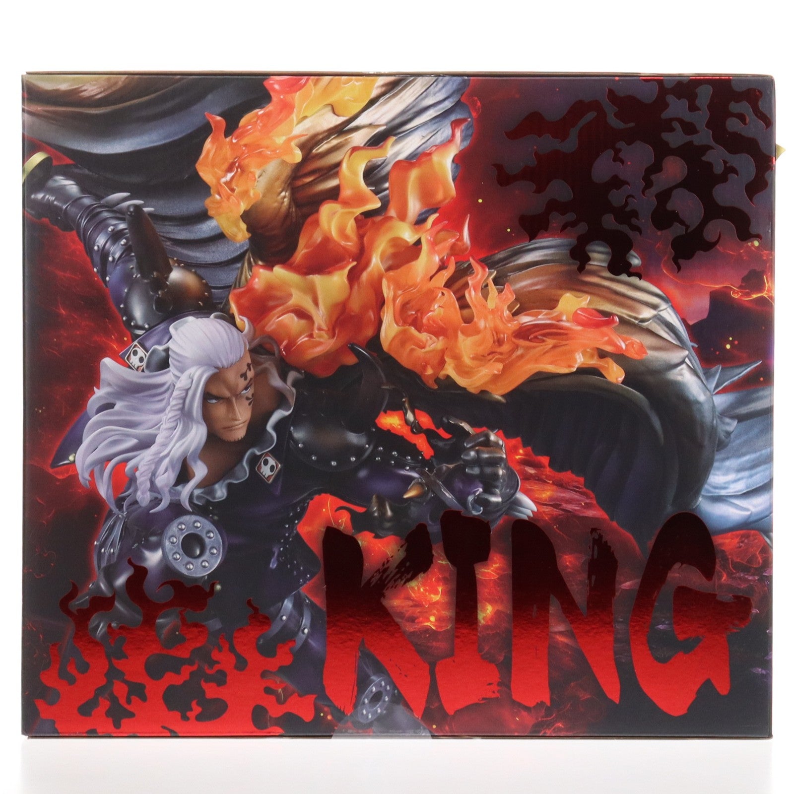 【中古即納】[FIG] Portrait.Of.Pirates P.O.P WA-MAXIMUM 百獣海賊団 大看板 『火災のキング』 ONE PIECE(ワンピース) 完成品 フィギュア メガトレショップ&オンラインショップ限定 メガハウス(20250226)