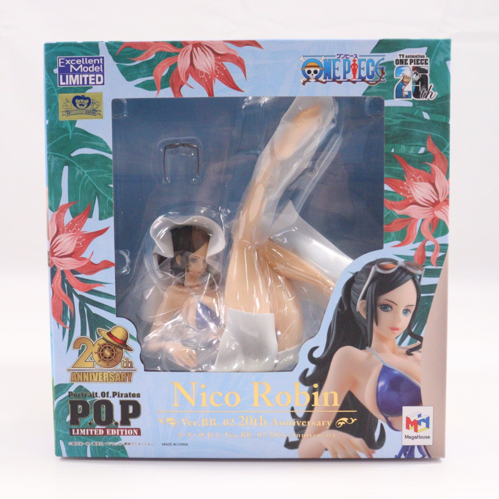 【中古即納】[FIG] Portrait.Of.Pirates P.O.P LIMITED EDITION ニコ・ロビン Ver.BB_02 20th Anniversary ONE PIECE(ワンピース) ONE PIECE(ワンピース) 完成品 フィギュア メガトレショップ&オンラインショップ限定 メガハウス(20250226)