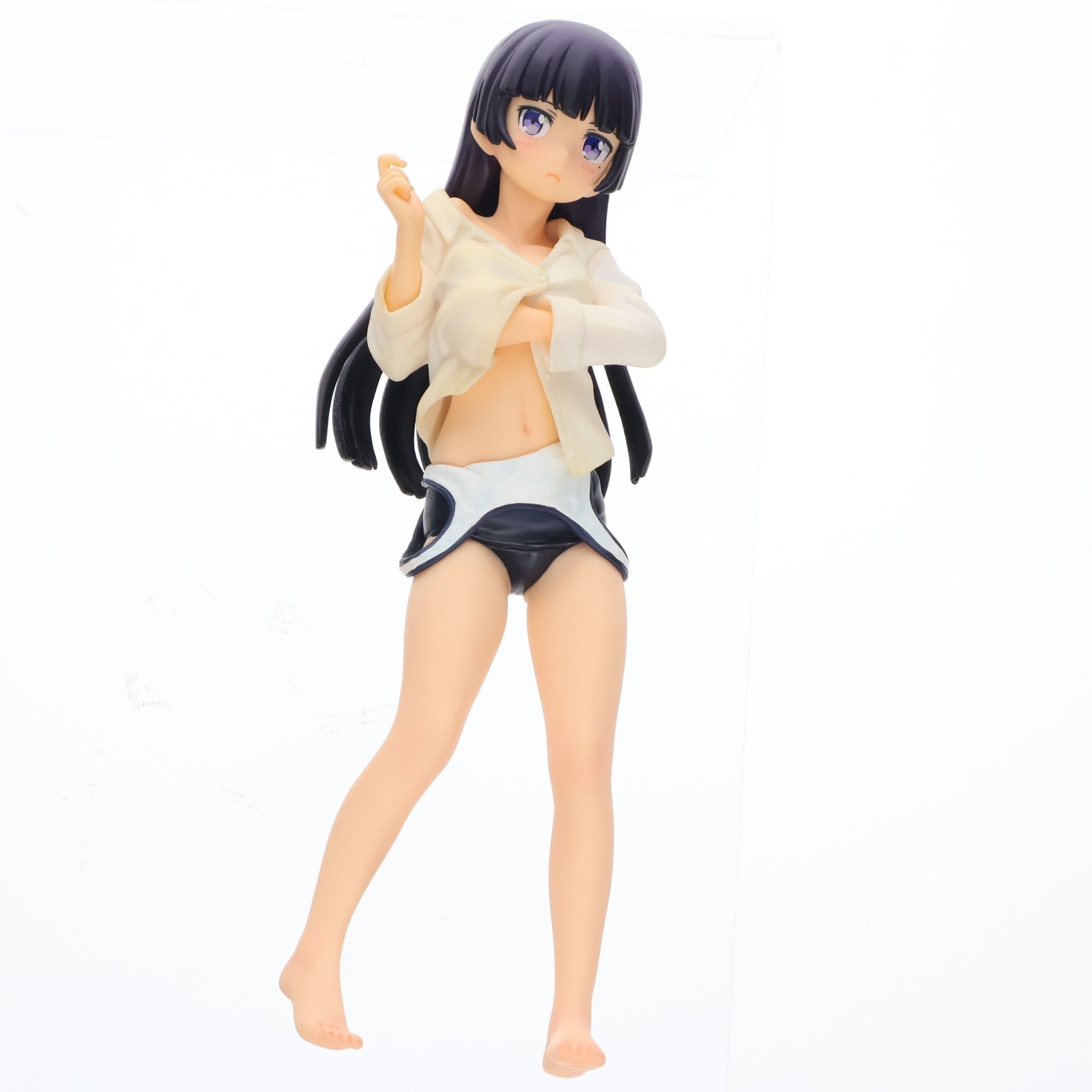 【中古即納】[FIG] 黒猫(くろねこ) 次の授業はプールVer. 俺の妹がこんなに可愛いわけがない。 1/8 完成品 フィギュア キャラアニ(トイズワークス)(20140830)