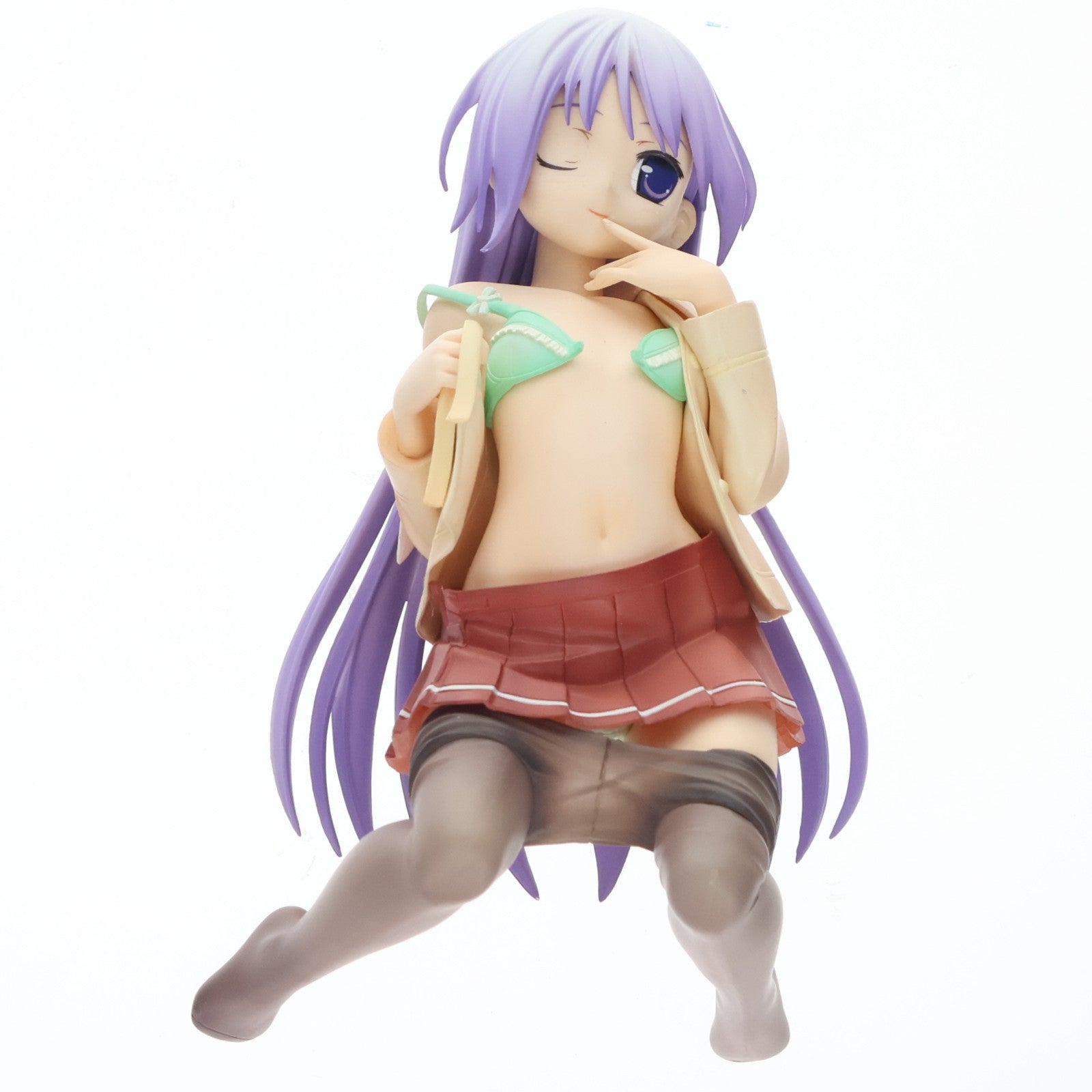 【中古即納】[FIG] 4-Hearts #02 渡良瀬準(わたらせじゅん) はぴねす! 1/7 完成品 フィギュア ソリッドシアター(20090827)