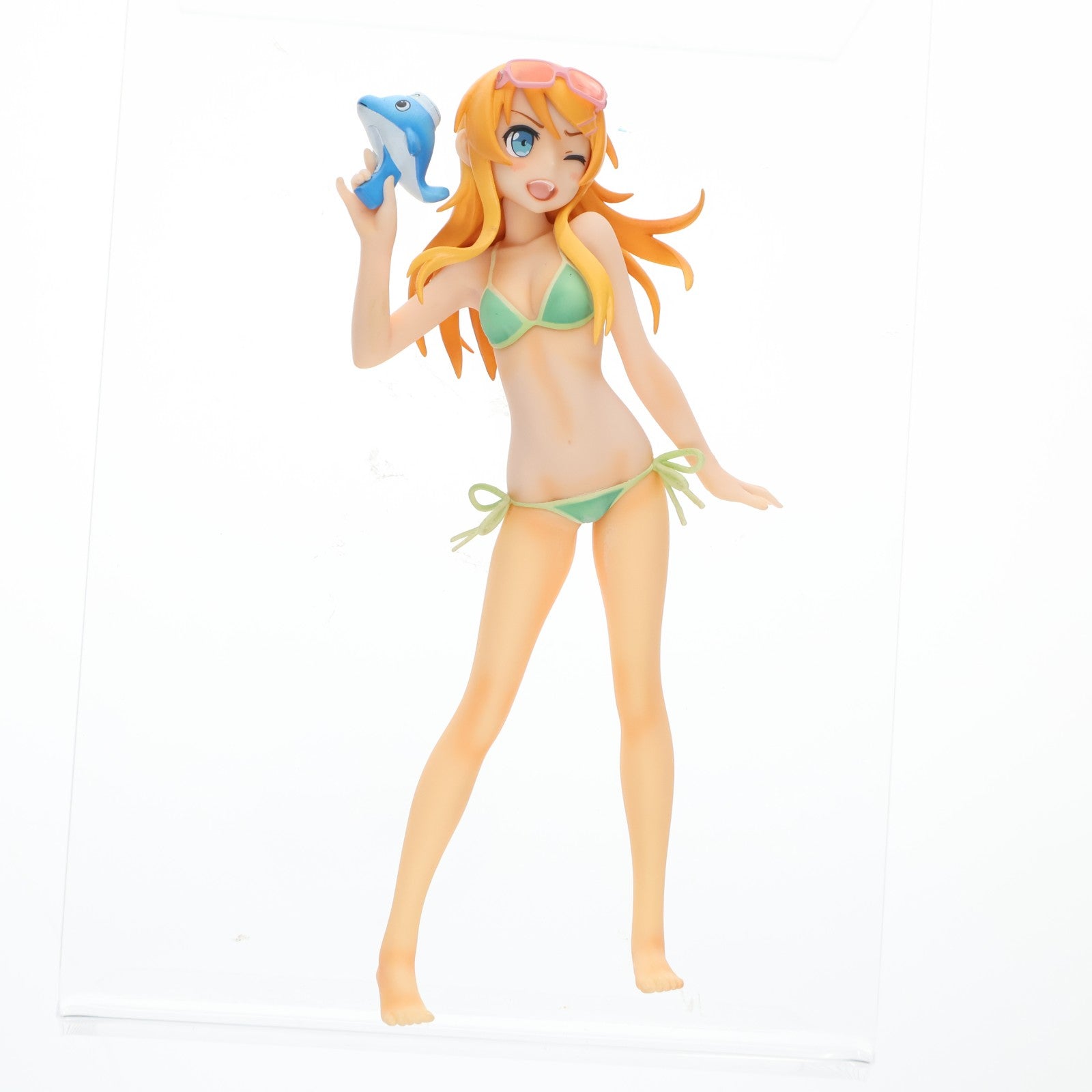 【中古即納】[FIG] 高坂桐乃(こうさかきりの) 水着Ver. 俺の妹がこんなに可愛いわけがない 1/8 完成品 フィギュア キューズQ(20120128)