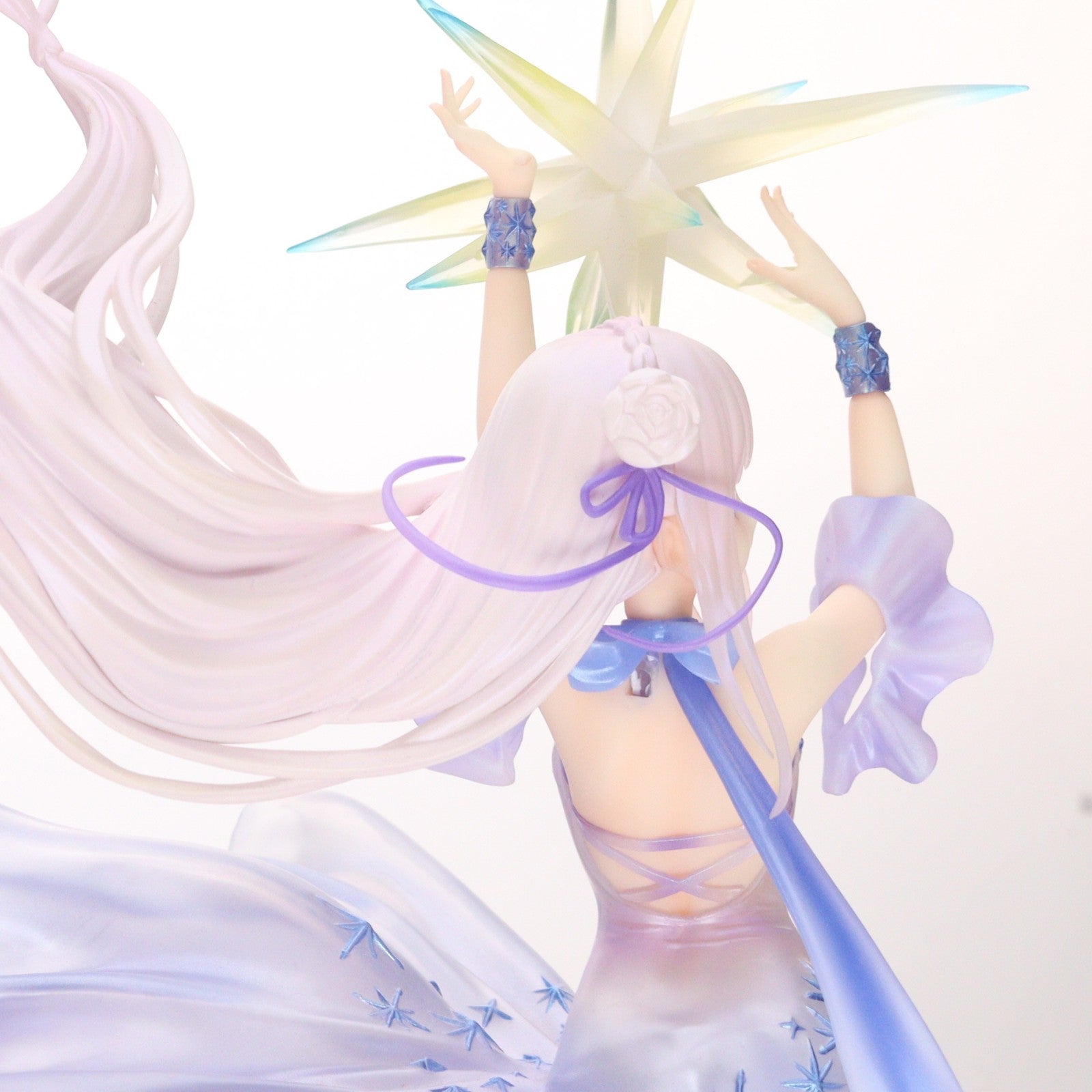 【中古即納】[FIG] エミリア -Crystal Dress Ver- SHIBUYA SCRAMBLE FIGURE Re:ゼロから始める異世界生活 1/7 完成品 フィギュア アベマショッピング&eStream Store限定 eStream/アルファサテライト(20200930)