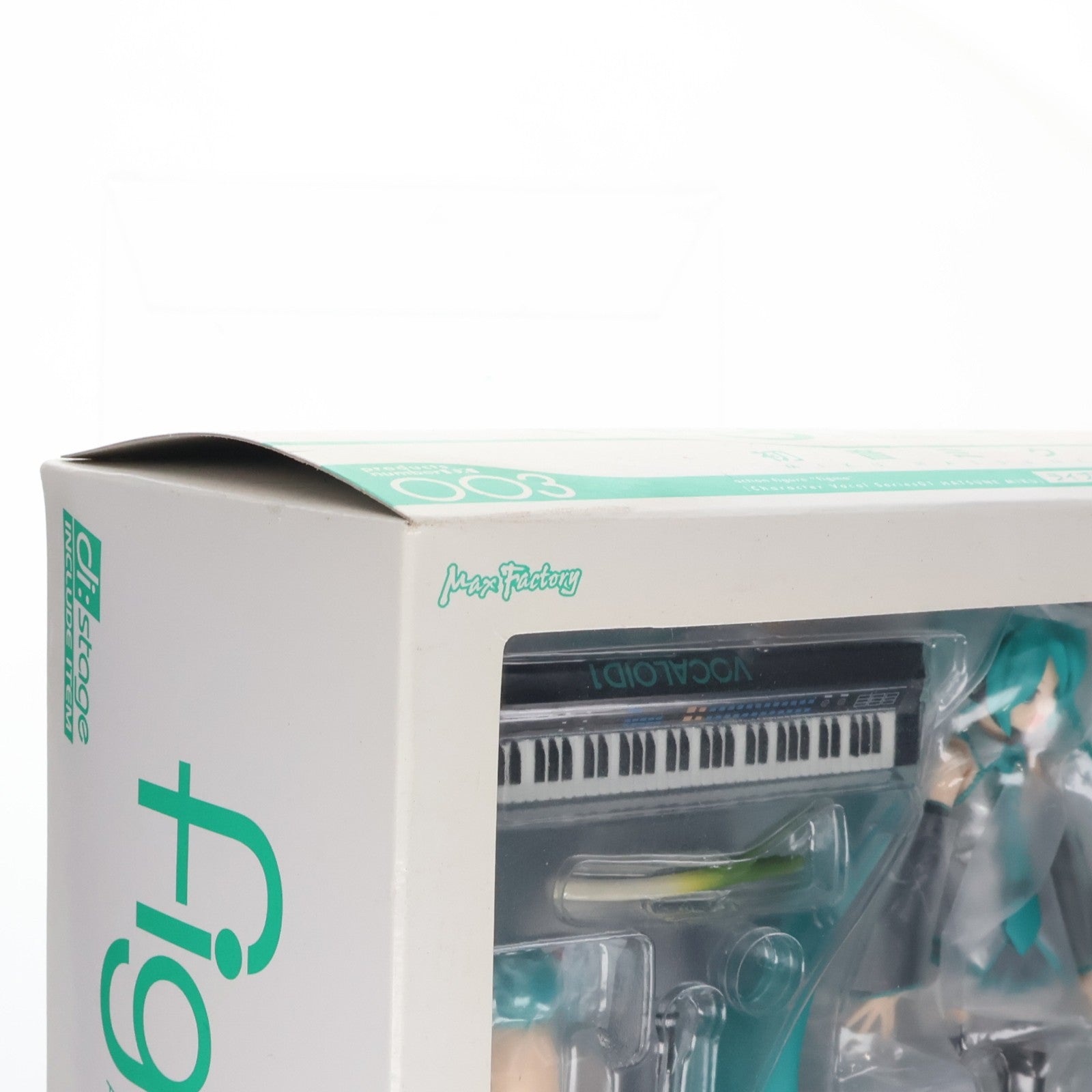 【中古即納】[FIG] ワンフェス2009夏限定 figma(フィグマ) EX-003 初音ミク ライブステージver. キャラクター・ボーカル・シリーズ01 初音ミク 完成品 可動フィギュア マックスファクトリー(20090731)