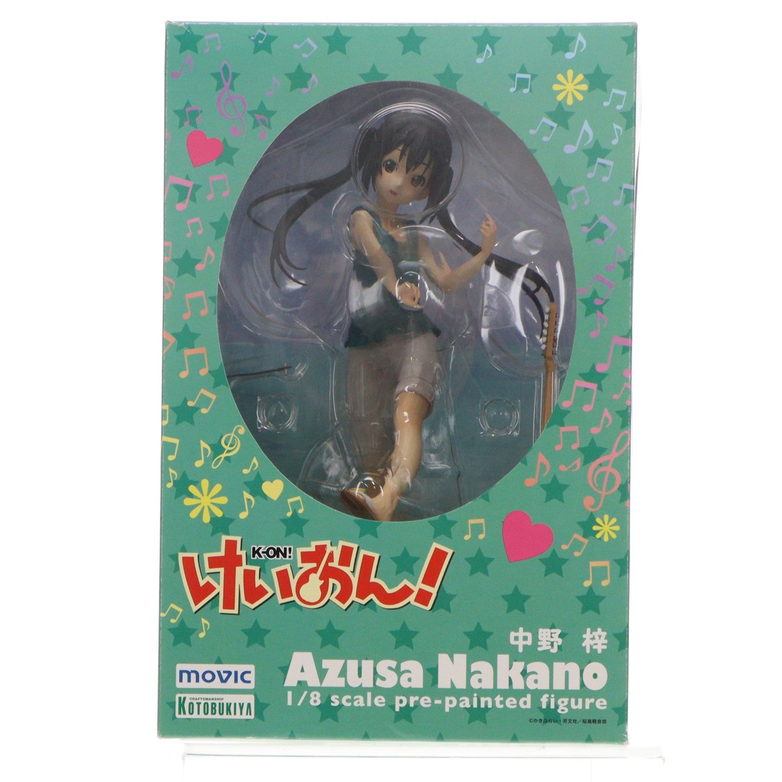 【中古即納】[FIG] 中野梓(なかのあずさ) けいおん! 1/8 完成品 フィギュア ムービック(20110225)