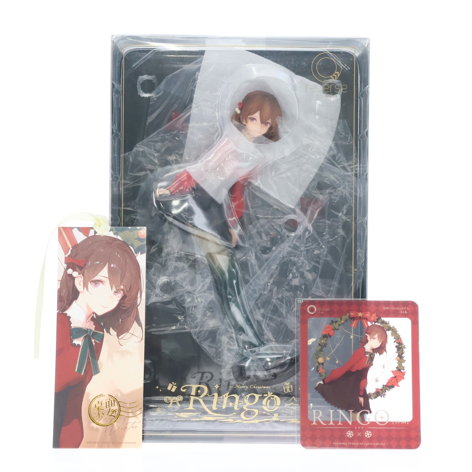 【中古即納】[FIG] しおり&クリアカード付属 デスクトップ・ガールズシリーズ 「冬」 RINGO[林檎](りんご) 1/8 完成品 フィギュア Reverse Studio(リバーススタジオ)(20240930)