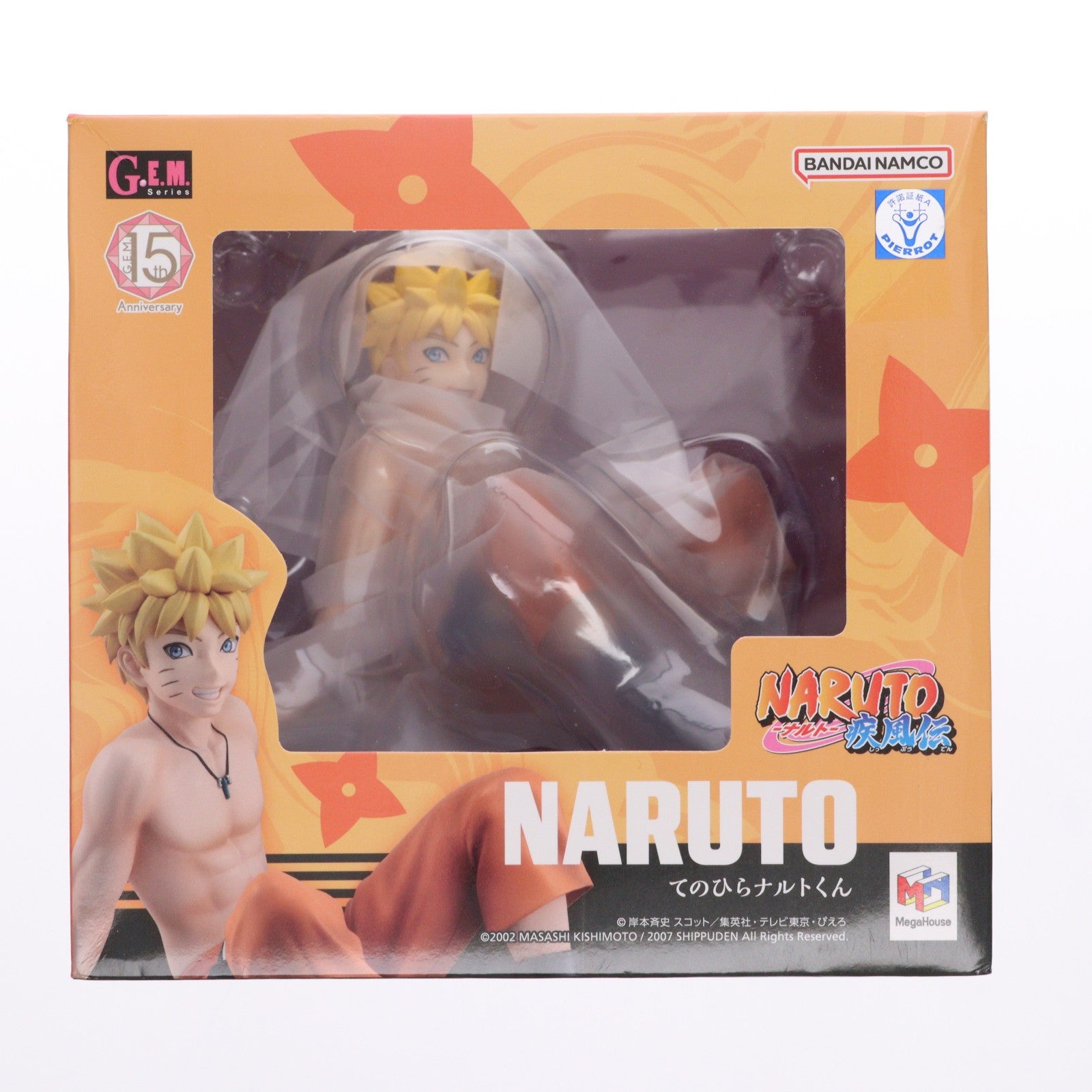 【中古即納】[FIG] G.E.M.シリーズ てのひらナルトくん NARUTO-ナルト- 疾風伝 完成品 フィギュア メガハウス(20250630)