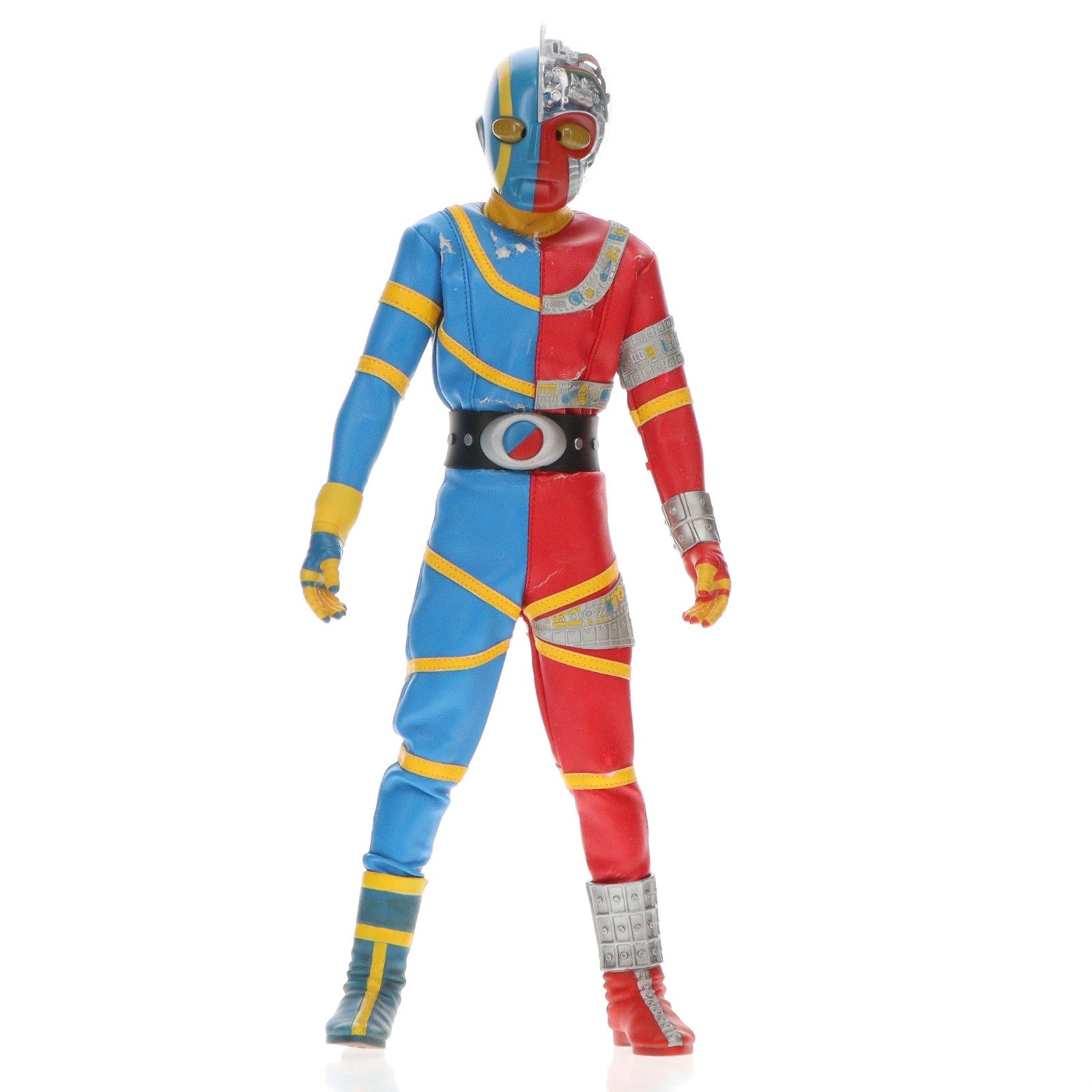 【中古即納】[FIG] リアルアクションヒーローズ No.537 RAH DX キカイダー Ver.1.5 人造人間キカイダー 完成品 可動フィギュア メディコム・トイ(20110830)
