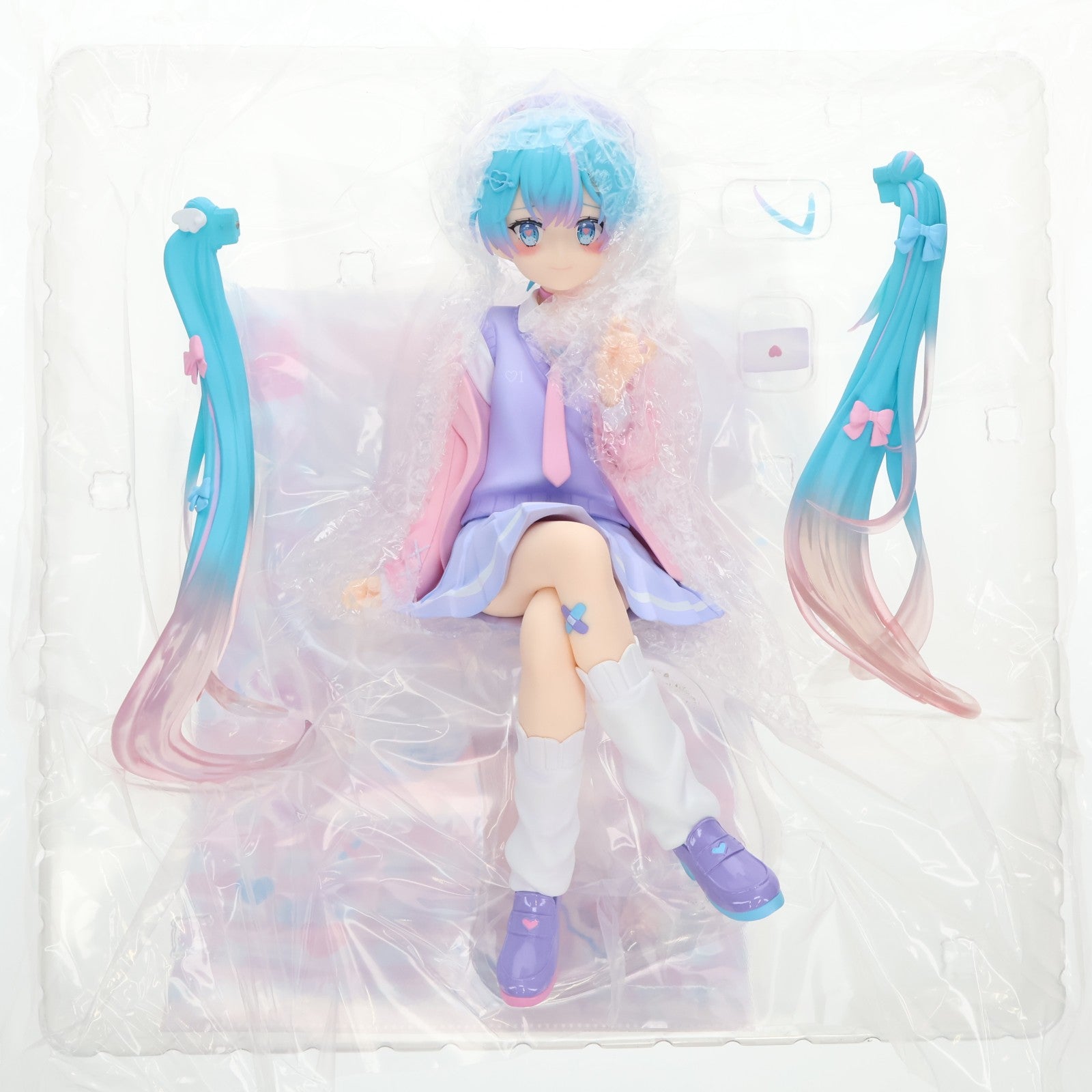 【中古即納】[FIG] TENITOL BIGぬーどるストッパーフィギュア 初音ミク 恋するブレザーver. キャラクター・ボーカル・シリーズ01 初音ミク 完成品 フィギュア(AMU-TNL0103) フリュー(20250620)