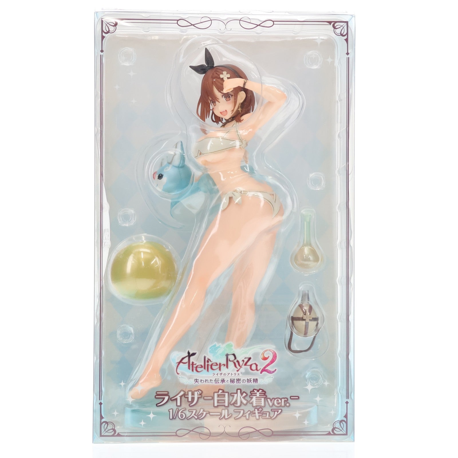 【中古即納】[FIG] spiritale公式ショップ限定 ライザ -白水着ver.- ライザのアトリエ2 ～失われた伝承と秘密の妖精～ 1/6 完成品 フィギュア Spiritale(スピリテイル)(20220731)