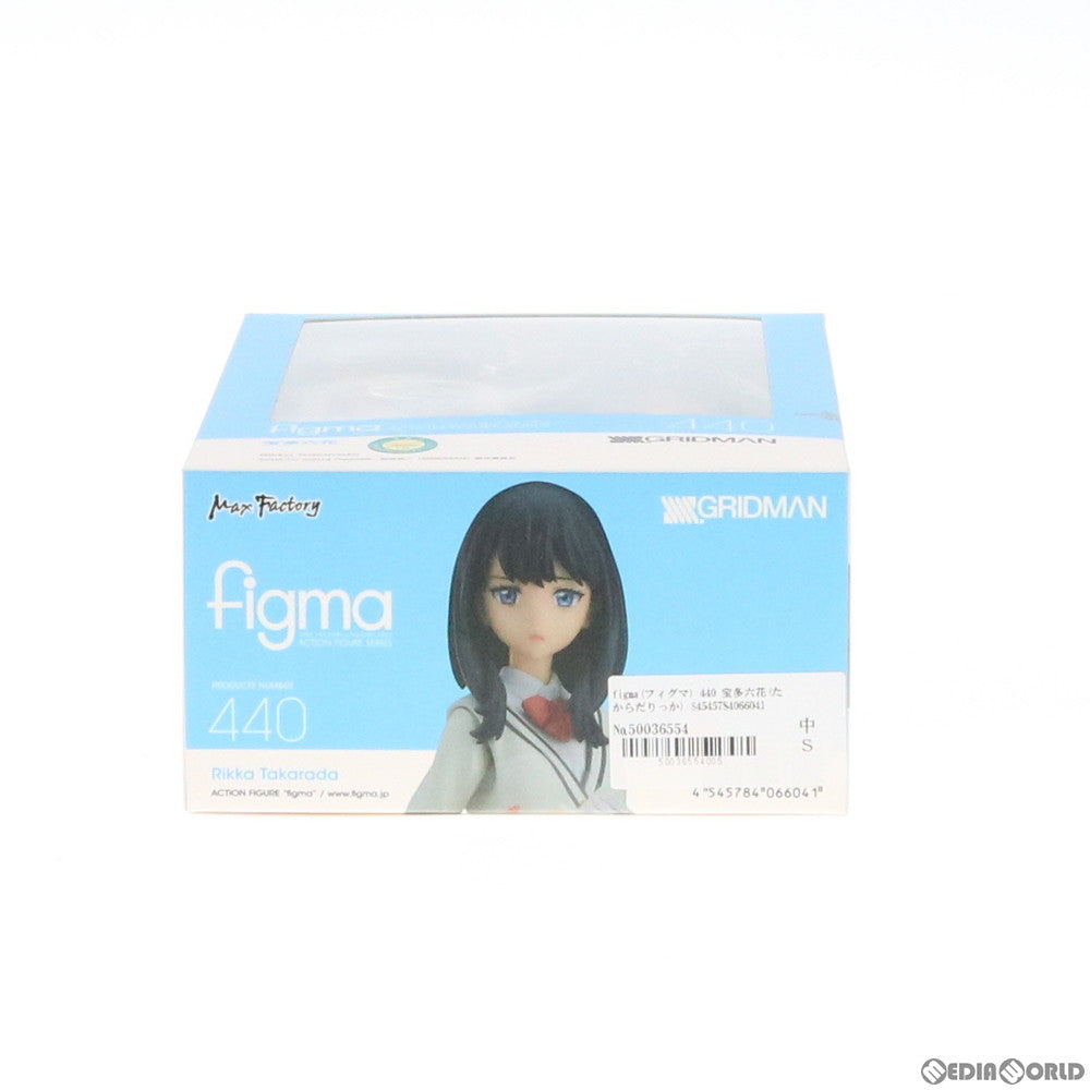 【中古即納】[FIG] figma(フィグマ) 440 宝多六花(たからだりっか) SSSS.GRIDMAN(グリッドマン) 完成品 可動フィギュア マックスファクトリー(20191225)