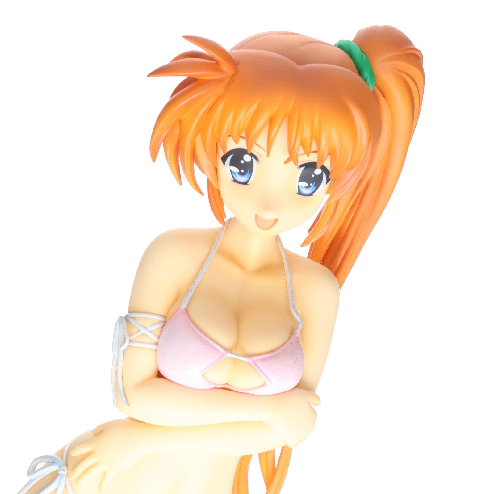 【中古即納】[FIG] 高町なのは(たかまちなのは) 水着Ver. 魔法少女リリカルなのはStrikerS(ストライカーズ) 1/4 完成品 フィギュア グッドスマイルカンパニー(20111210)