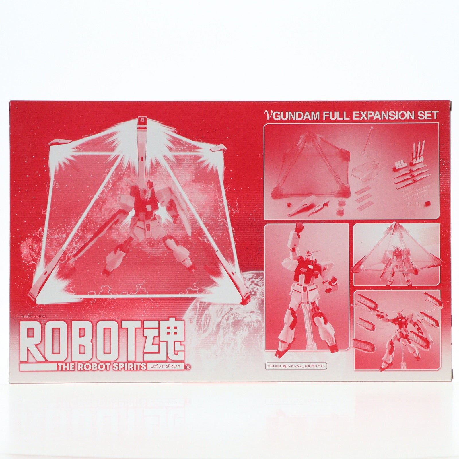 【中古即納】[FIG] 魂ウェブ商店限定 ROBOT魂(SIDE MS) νガンダム拡張フルセット 機動戦士ガンダム 逆襲のシャア フィギュア用アクセサリ バンダイ(20120925)