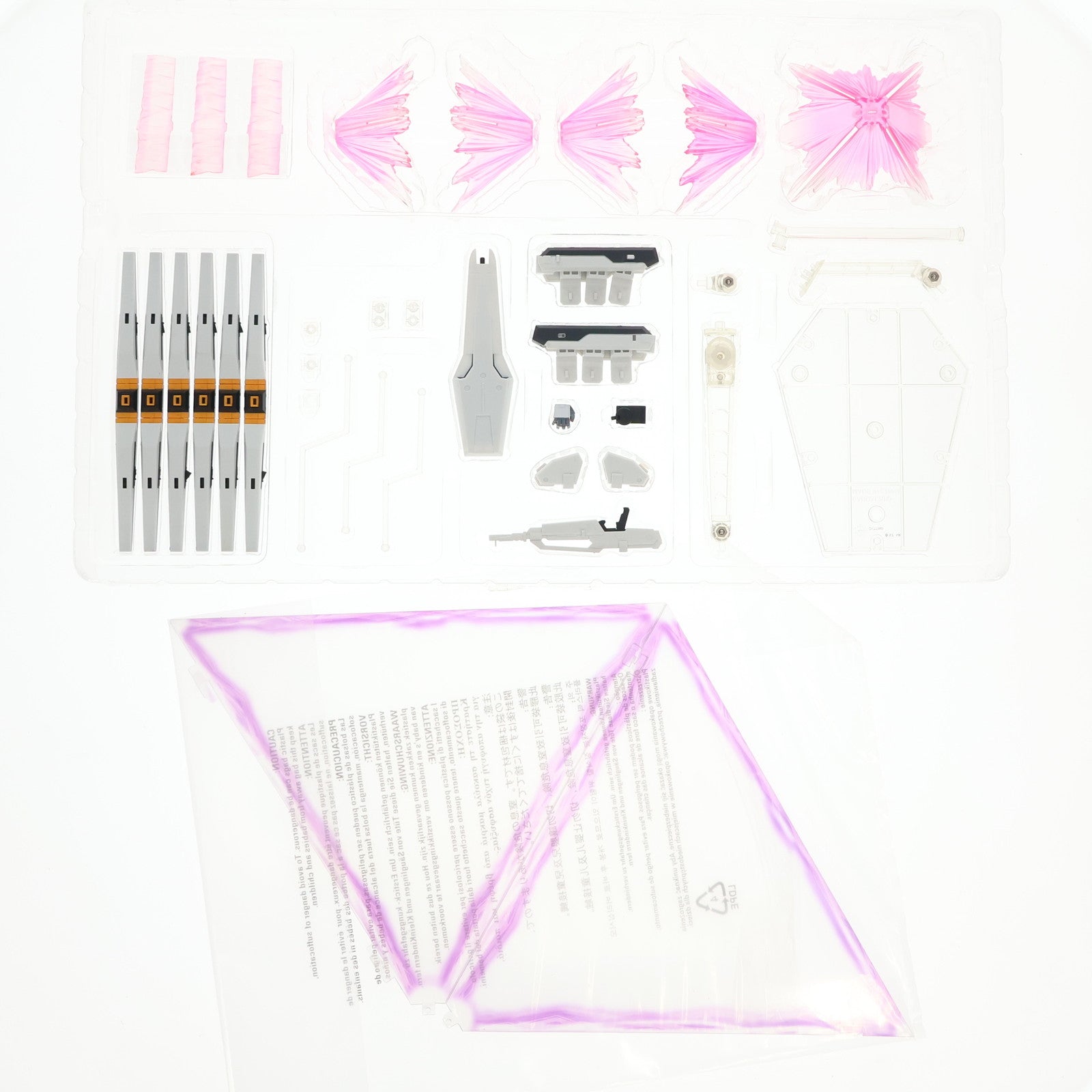 【中古即納】[FIG] 魂ウェブ商店限定 ROBOT魂(SIDE MS) νガンダム拡張フルセット 機動戦士ガンダム 逆襲のシャア フィギュア用アクセサリ バンダイ(20120925)