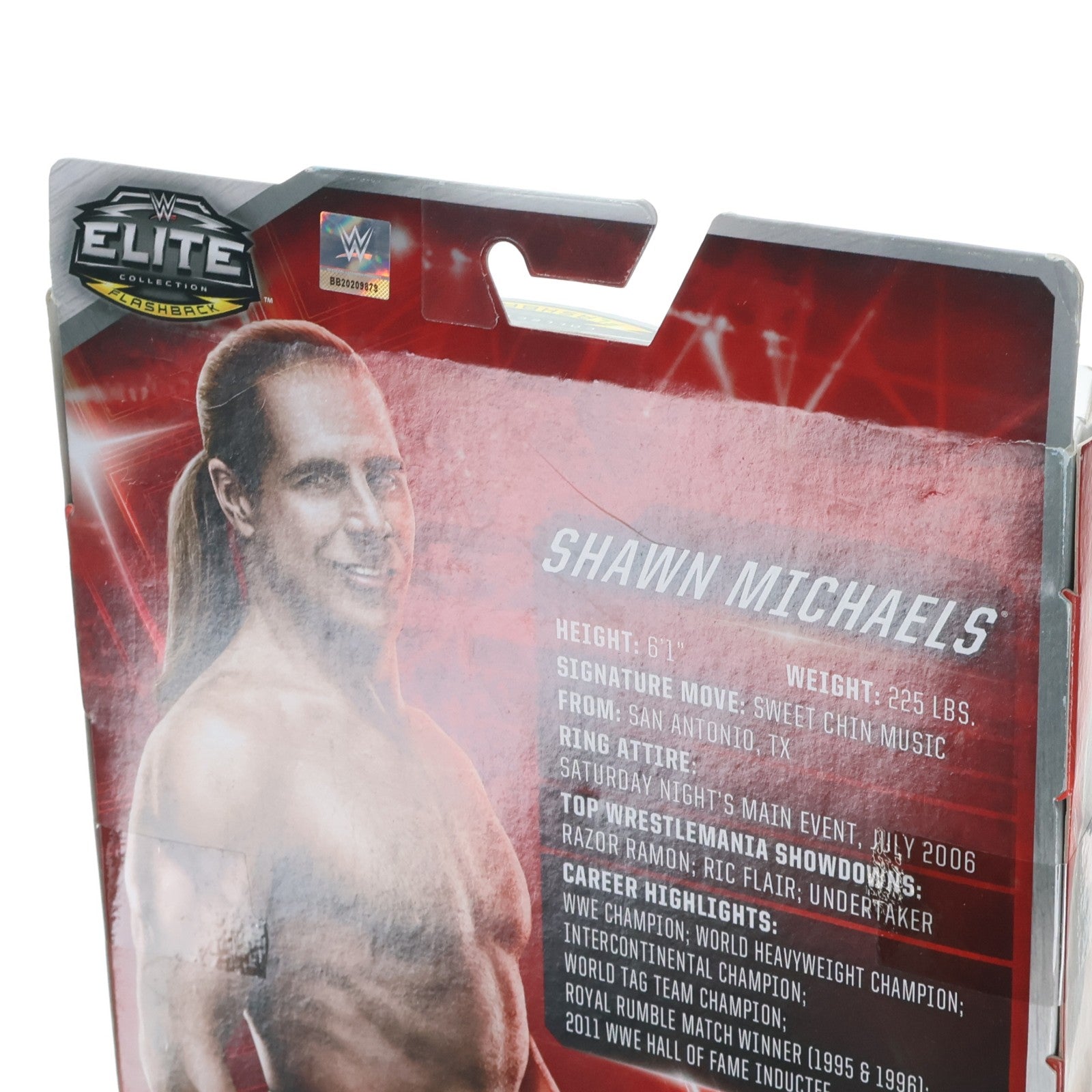 【中古即納】[FIG] ショーン・マイケルズ エントランスシャツ&ベースボールハット WWE(ワールド・レスリング・エンターテイメント) エリートコレクション フラッシュバック 完成品 アクションフィギュア マテル(20151231)