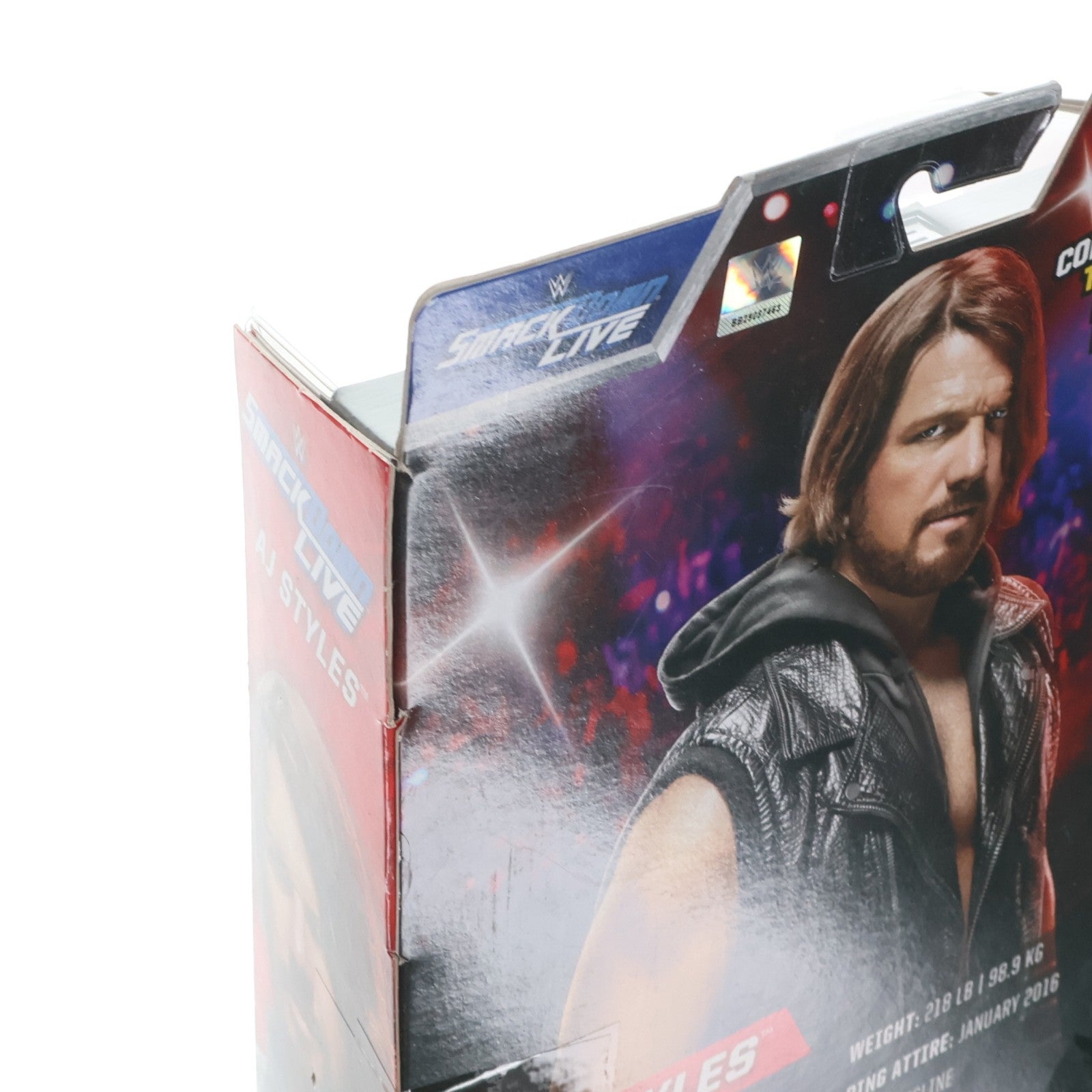 【中古即納】[FIG] AJスタイルズ WWE(ワールド・レスリング・エンターテイメント) エリートコレクション シリーズ 47 A スマックダウンライブ 完成品 アクションフィギュア マテル(20161231)
