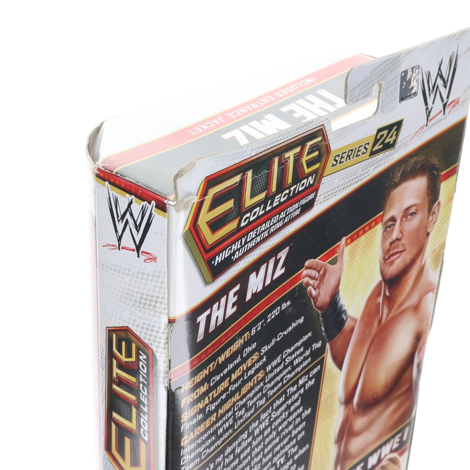 【中古即納】[FIG] ザ・ミズ エントランスジャケット WWE(ワールド・レスリング・エンターテイメント) エリートコレクション シリーズ 24 完成品 アクションフィギュア マテル(20131231)