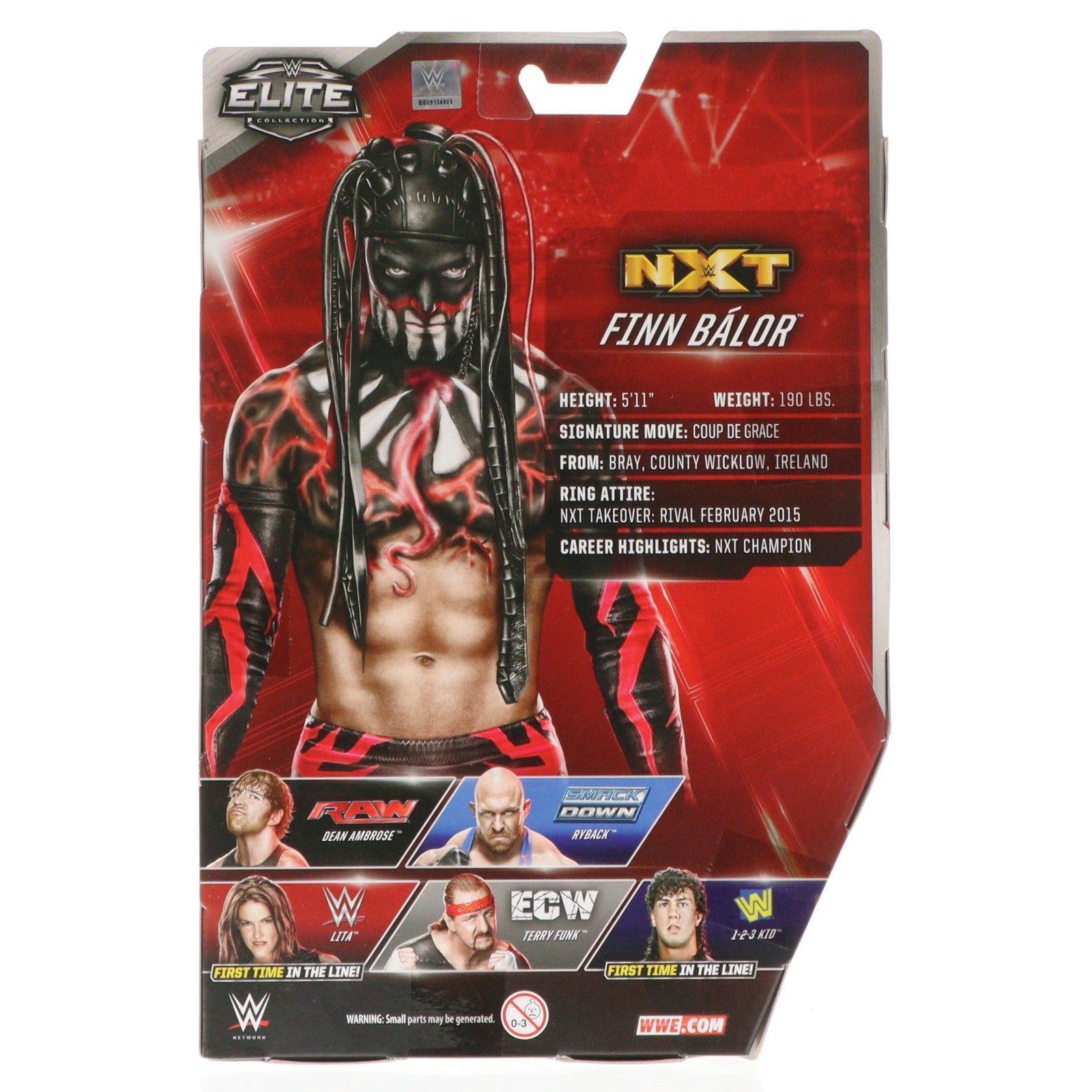 【中古即納】[FIG] フィン・ベイラー デーモンヘッドドレス&デーモンリストガントレット WWE(ワールド・レスリング・エンターテイメント) エリートコレクション シリーズ 41 NXT 完成品 アクションフィギュア マテル(20161231)