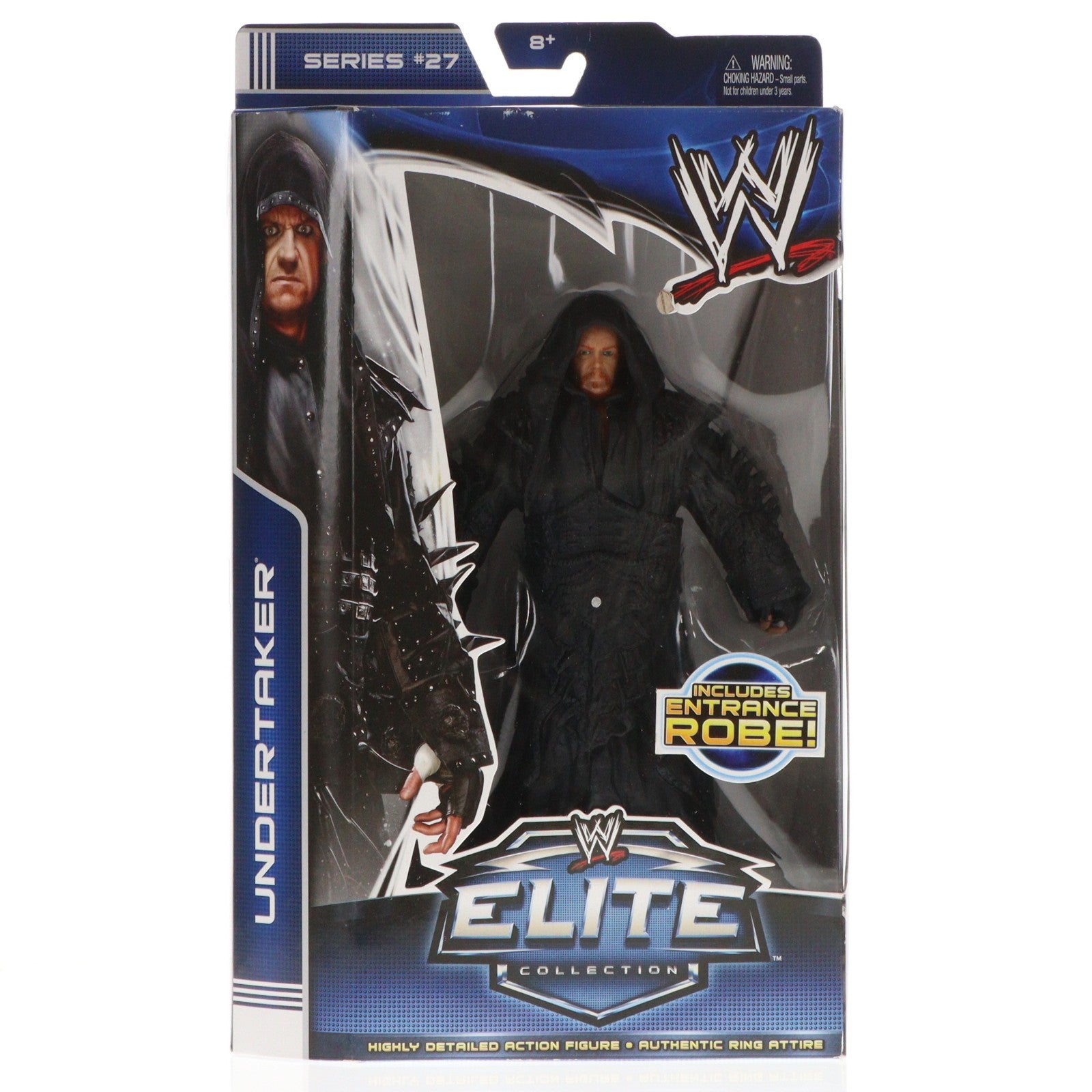 【中古即納】[FIG] アンダーテイカー エントランスローブ WWE(ワールド・レスリング・エンターテイメント) エリートコレクション シリーズ 27 完成品 アクションフィギュア マテル(20131231)