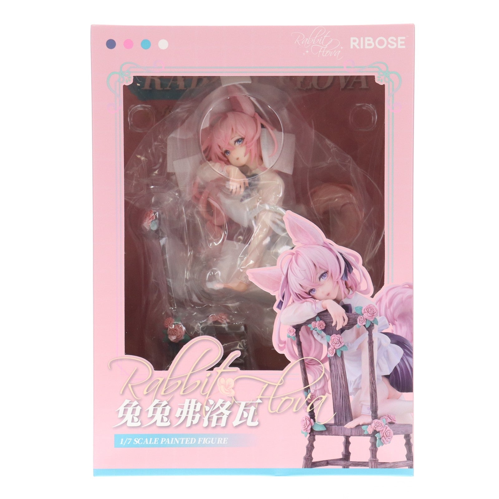 【中古即納】[FIG] 缶バッジ無し Rabbit Flova 1/7 完成品 フィギュア RIBOSE(核糖文化)(20250630)