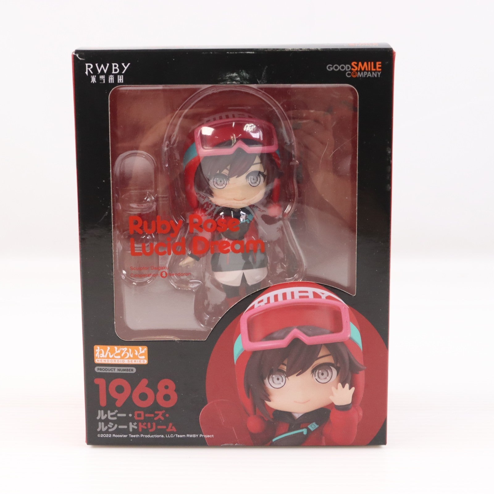 【中古即納】[FIG] ねんどろいど 1968 ルビー・ローズ・ルシードドリーム RWBY(ルビー) 氷雪帝国 完成品 可動フィギュア グッドスマイルカンパニー(20230423)
