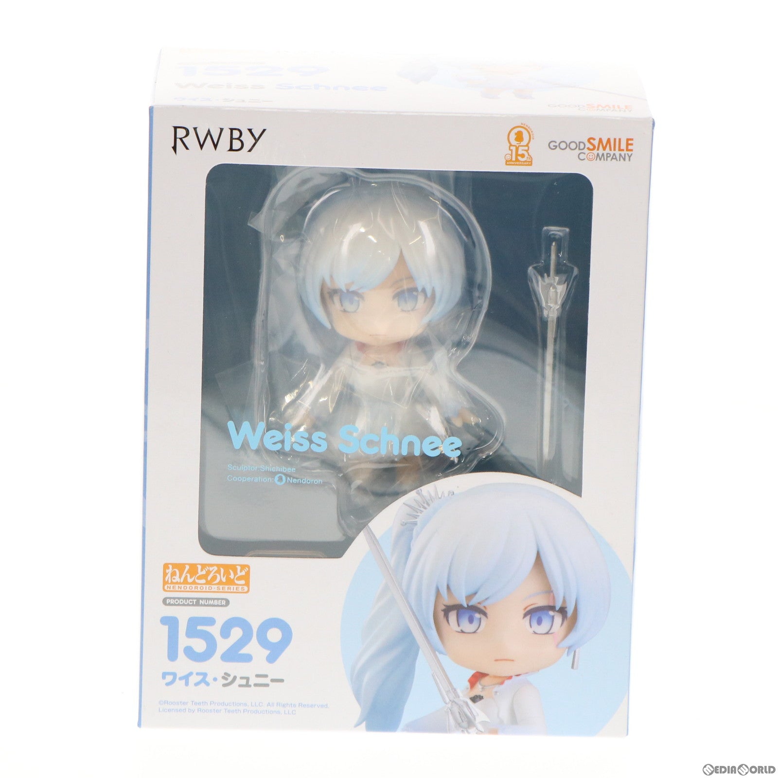 【中古即納】[FIG] ねんどろいど 1529 ワイス・シュニー RWBY(ルビー) 完成品 可動フィギュア グッドスマイルカンパニー(20210717)