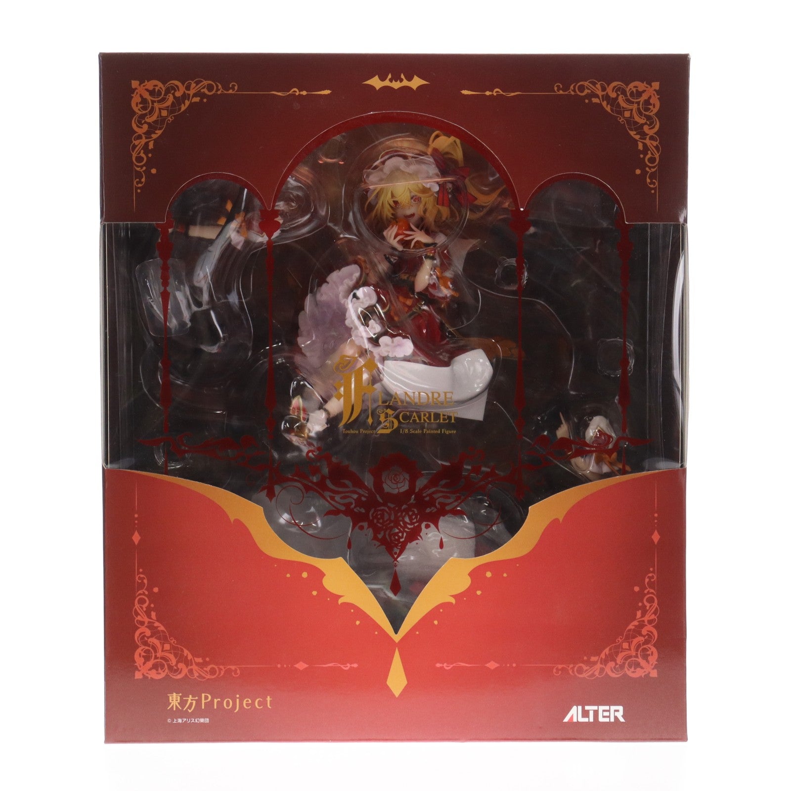 【中古即納】[FIG] あみあみ限定 フランドール・スカーレット 東方Project 1/8 完成品 フィギュア アルター(20230531)