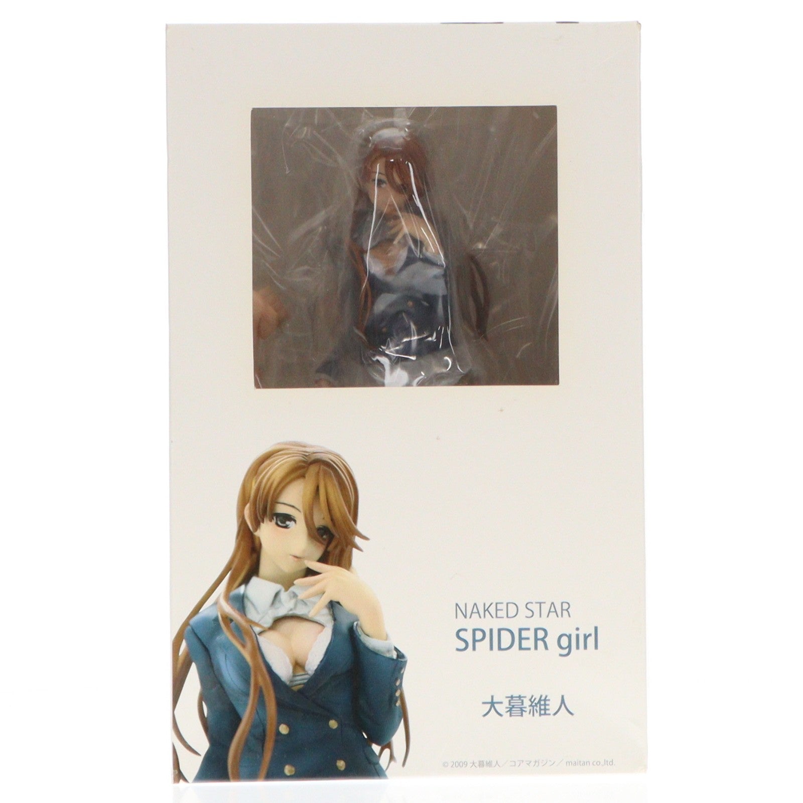 【中古即納】[FIG] 大暮維人 NAKED STAR SPIDER girl(ネイキッドスター スパイダーガール) 1/8 完成品 フィギュア マイタン(20091203)