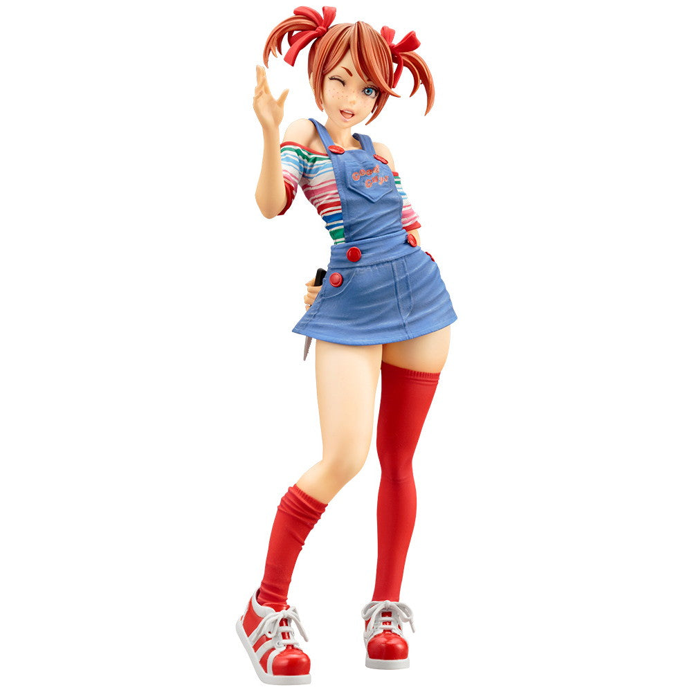 【中古即納】[FIG] (再販) BISHOUJOシリーズ HORROR美少女 チャッキー チャイルド・プレイ/チャッキーの花嫁 1/7 完成品 フィギュア(SV377) コトブキヤ(20251130)