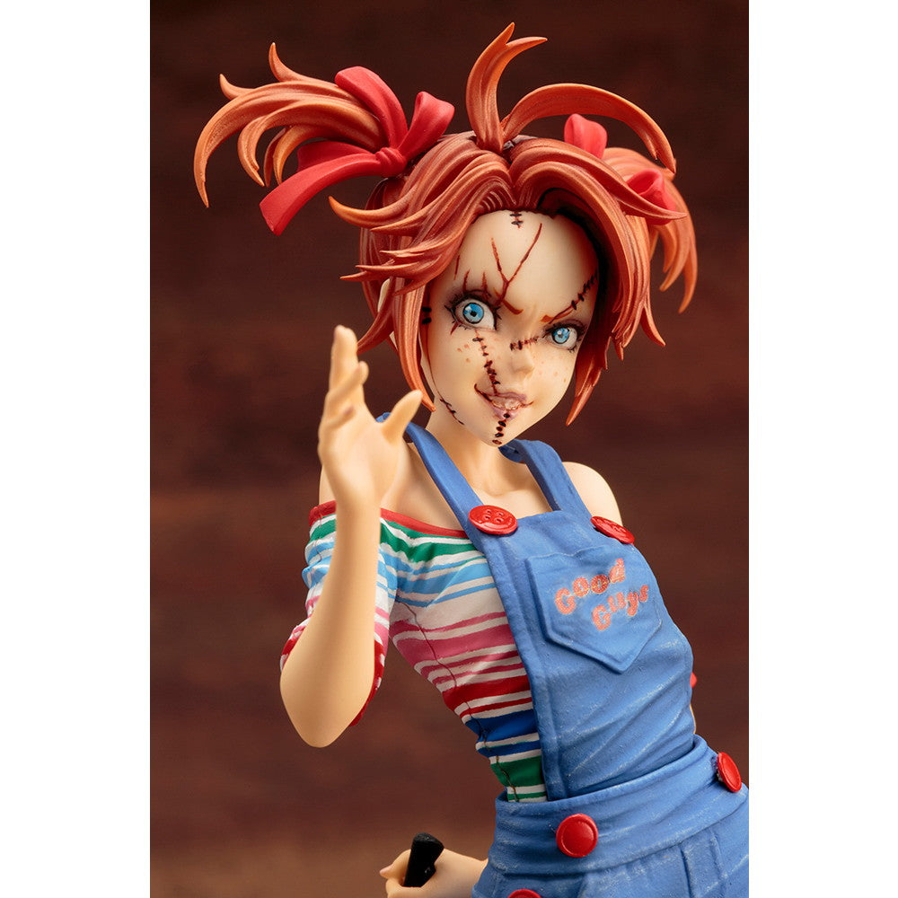 【中古即納】[FIG] (再販) BISHOUJOシリーズ HORROR美少女 チャッキー チャイルド・プレイ/チャッキーの花嫁 1/7 完成品 フィギュア(SV377) コトブキヤ(20251130)