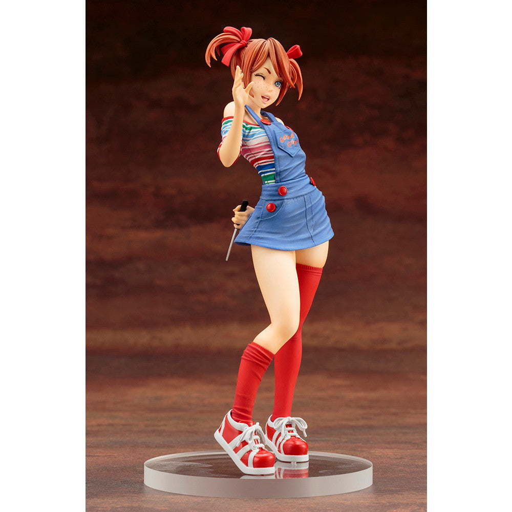 【中古即納】[FIG] (再販) BISHOUJOシリーズ HORROR美少女 チャッキー チャイルド・プレイ/チャッキーの花嫁 1/7 完成品 フィギュア(SV377) コトブキヤ(20251130)