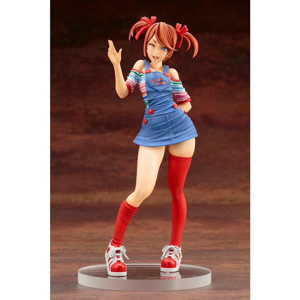 【中古即納】[FIG] (再販) BISHOUJOシリーズ HORROR美少女 チャッキー チャイルド・プレイ/チャッキーの花嫁 1/7 完成品 フィギュア(SV377) コトブキヤ(20251130)
