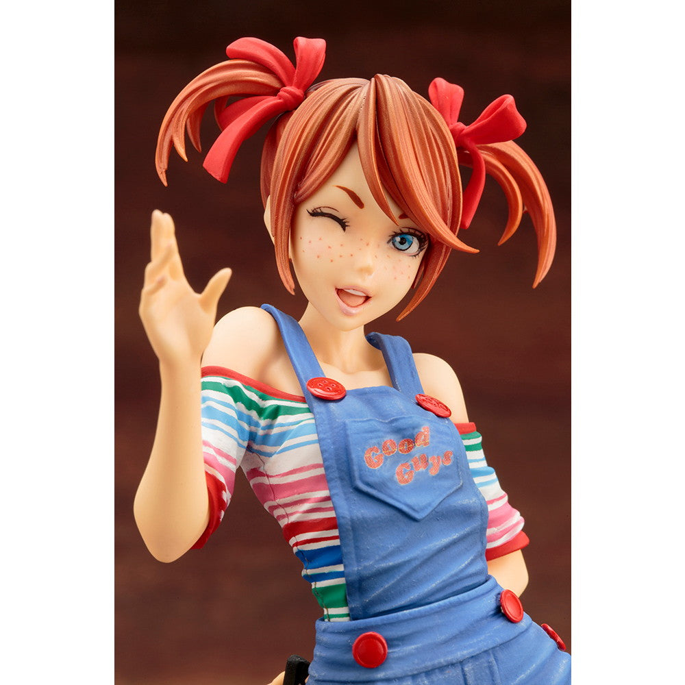 【中古即納】[FIG] (再販) BISHOUJOシリーズ HORROR美少女 チャッキー チャイルド・プレイ/チャッキーの花嫁 1/7 完成品 フィギュア(SV377) コトブキヤ(20251130)